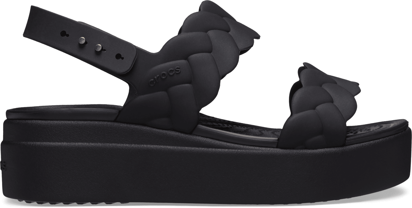 Dámské boty crocs brooklyn woven černá 41-42