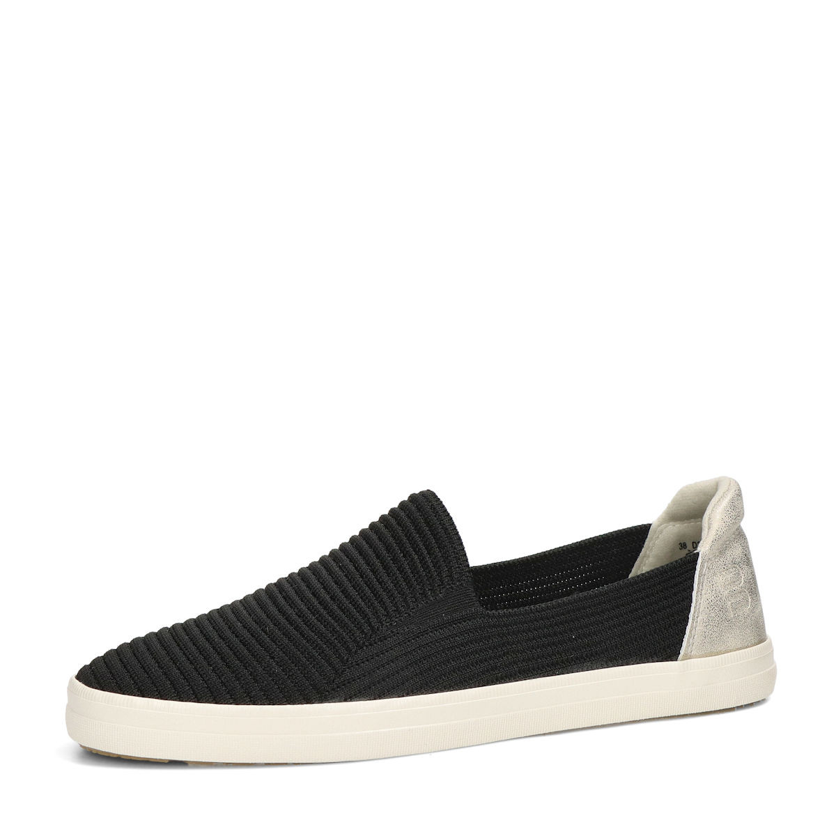 BAGATT dámské slip-on kotníkové tenisky - černé - 36