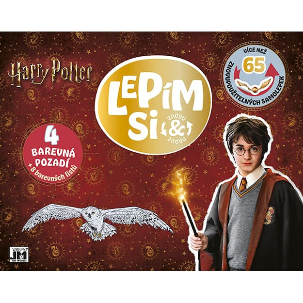 Harry Potter samolepky lepím si