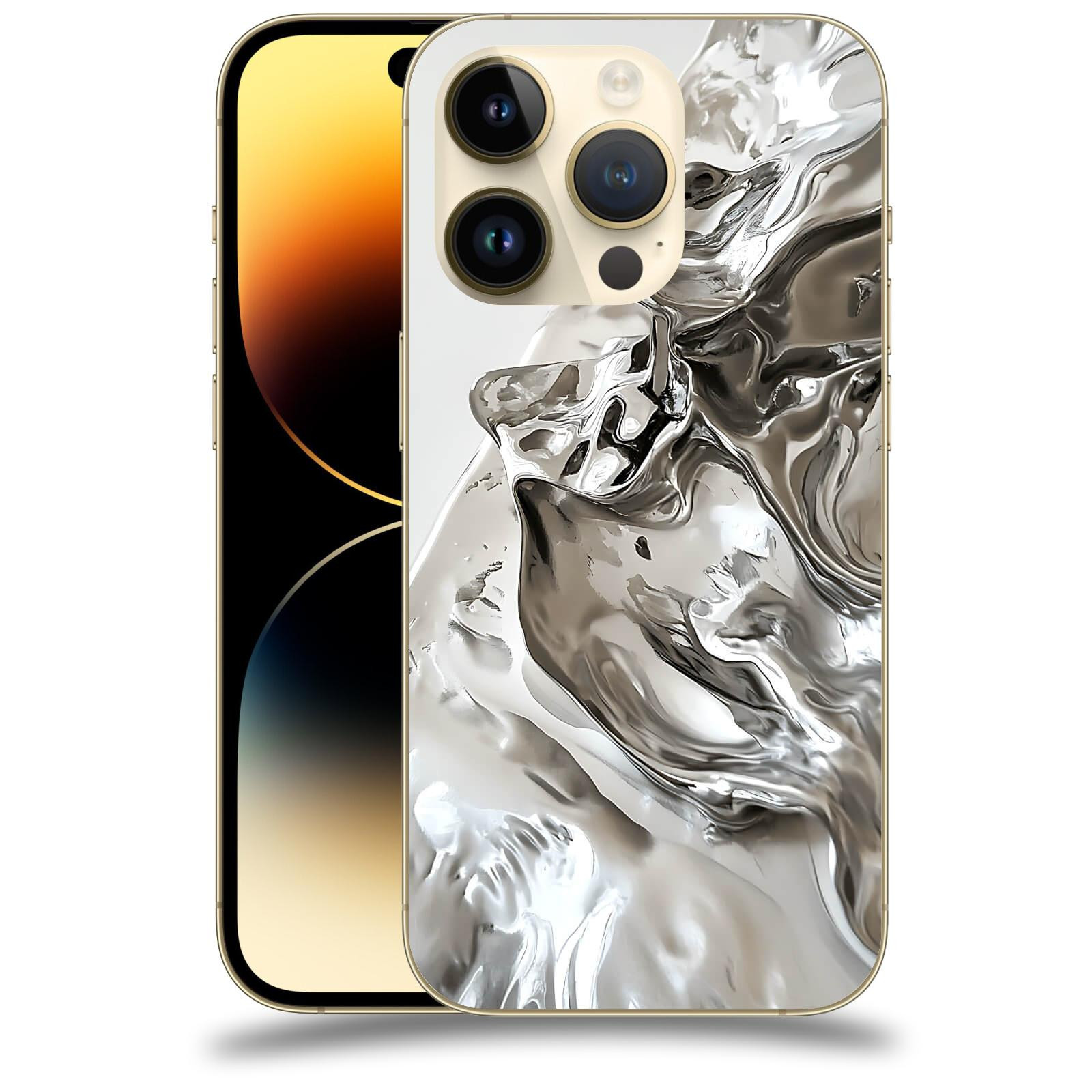 ACOVER Kryt na mobil Apple iPhone 14 Pro - Tekutost a Futurismus