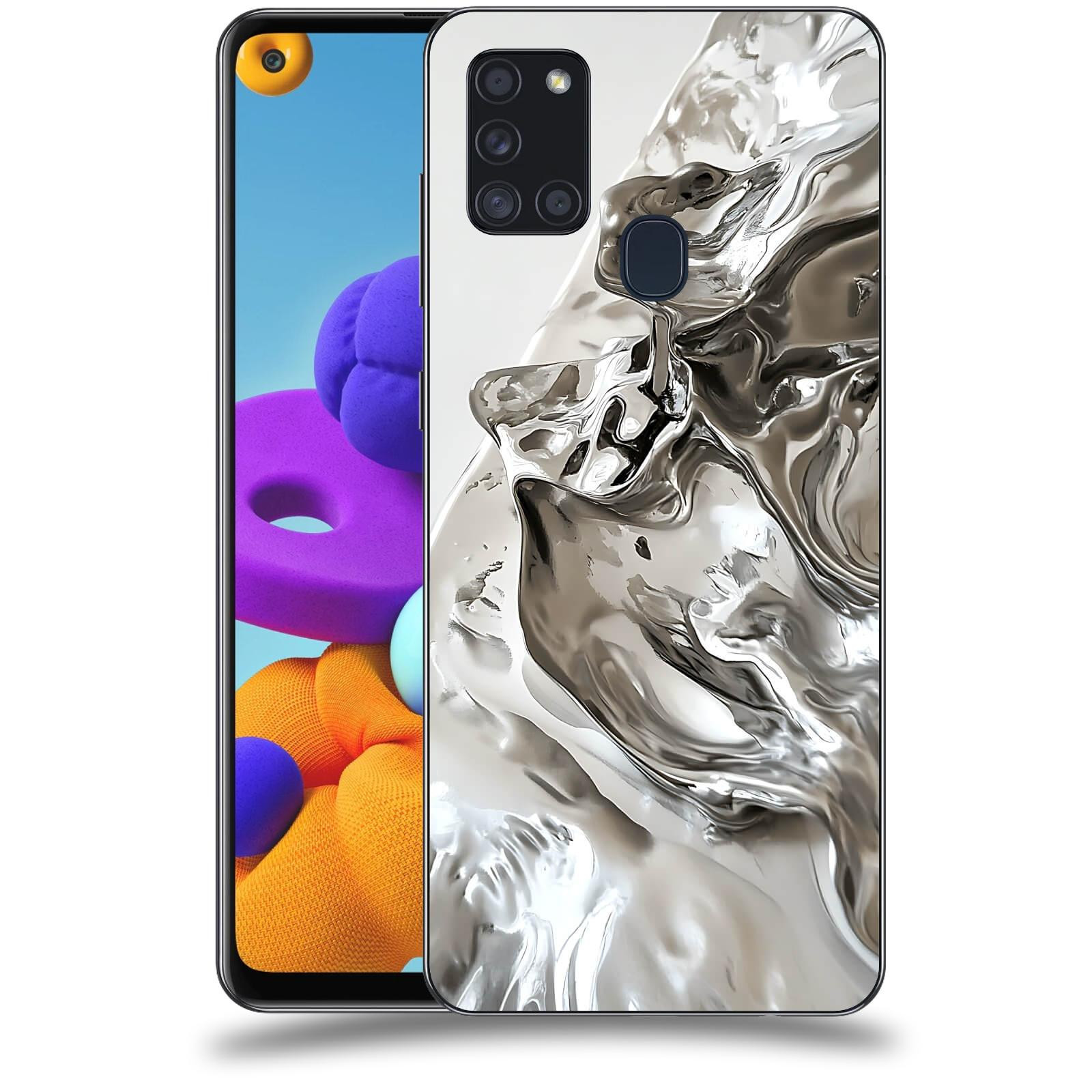 ACOVER Kryt na mobil Samsung Galaxy A21s - Tekutost a Futurismus