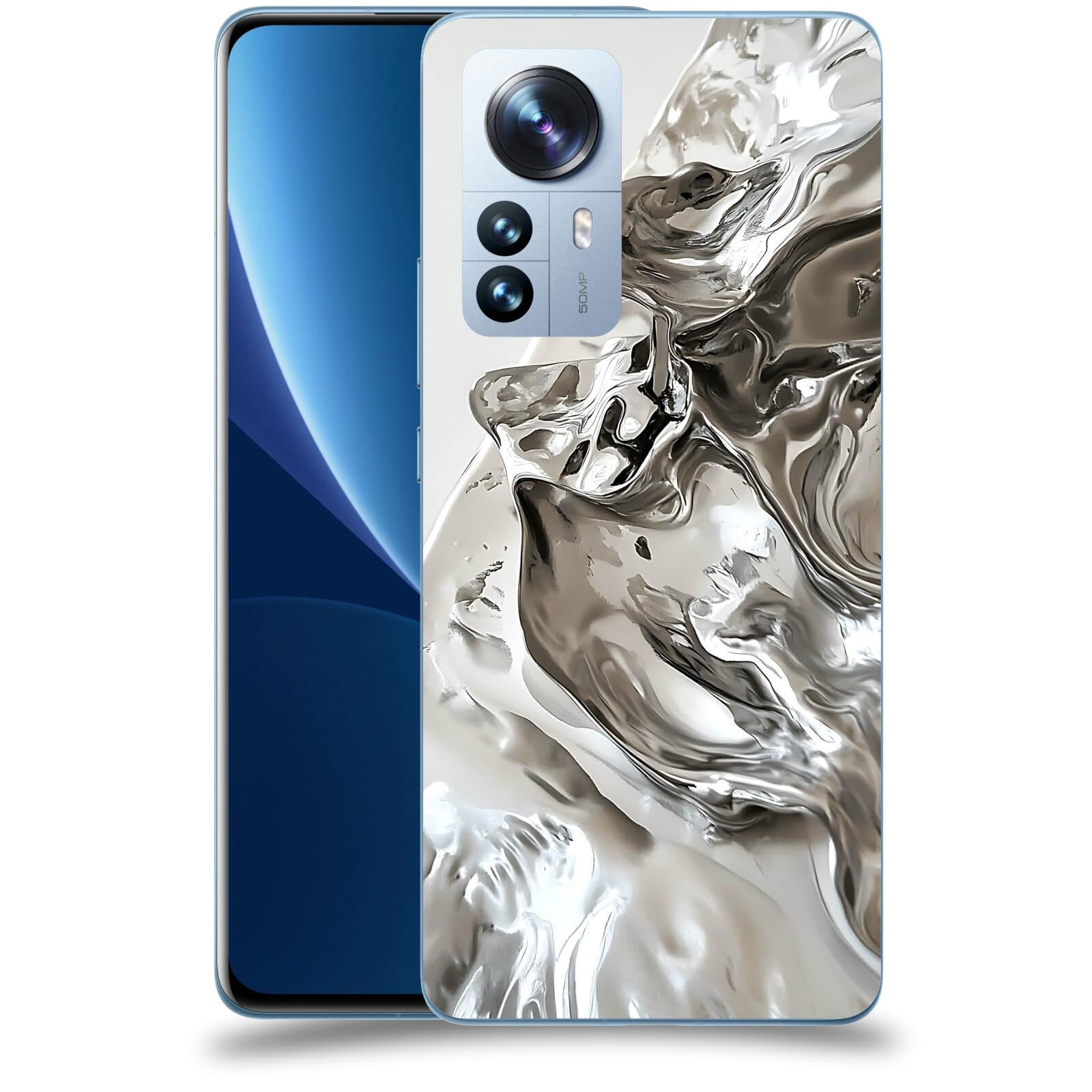 ACOVER Kryt na mobil Xiaomi 12 Pro - Tekutost a Futurismus