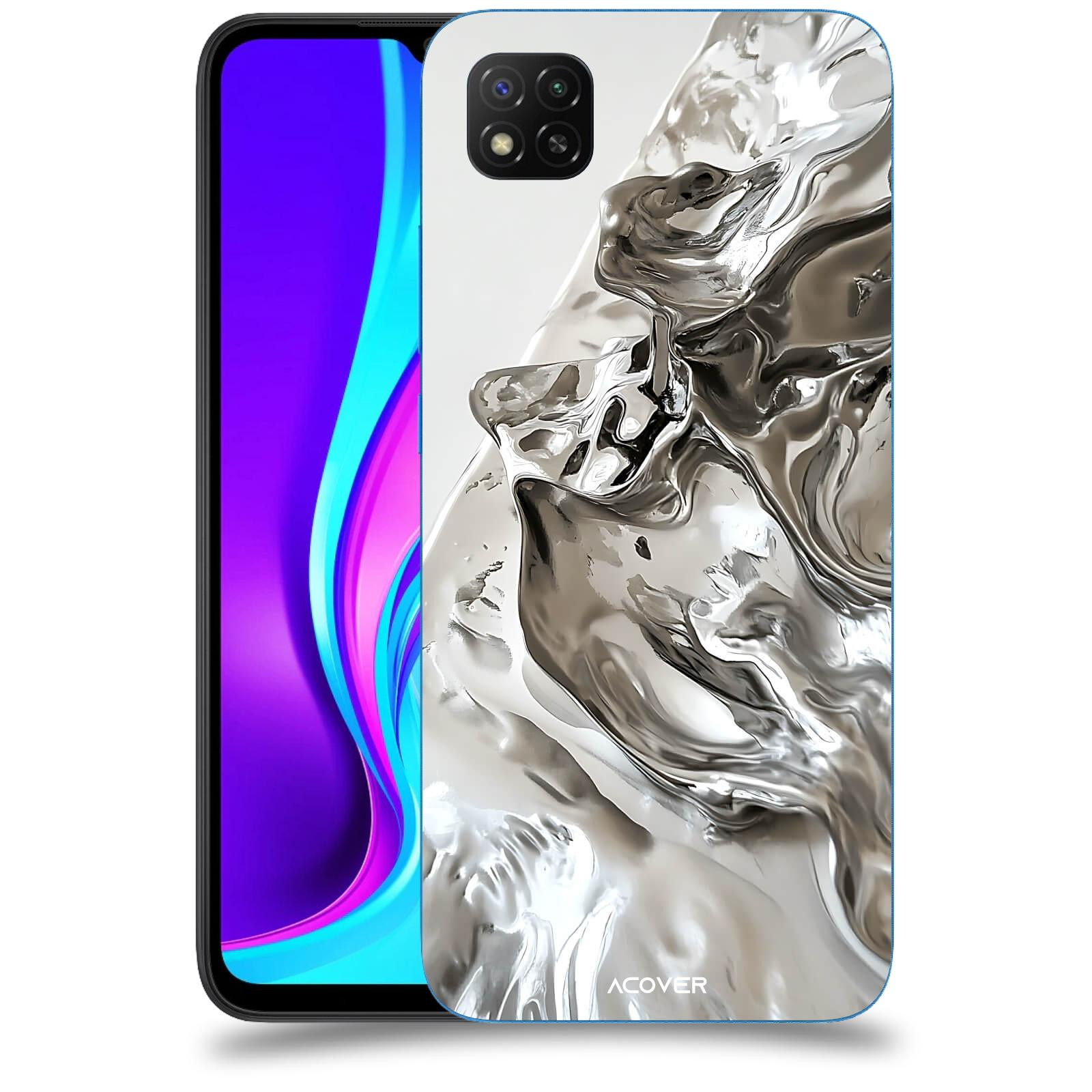 ACOVER Kryt na mobil Xiaomi Redmi 9C - Tekutost a Futurismus