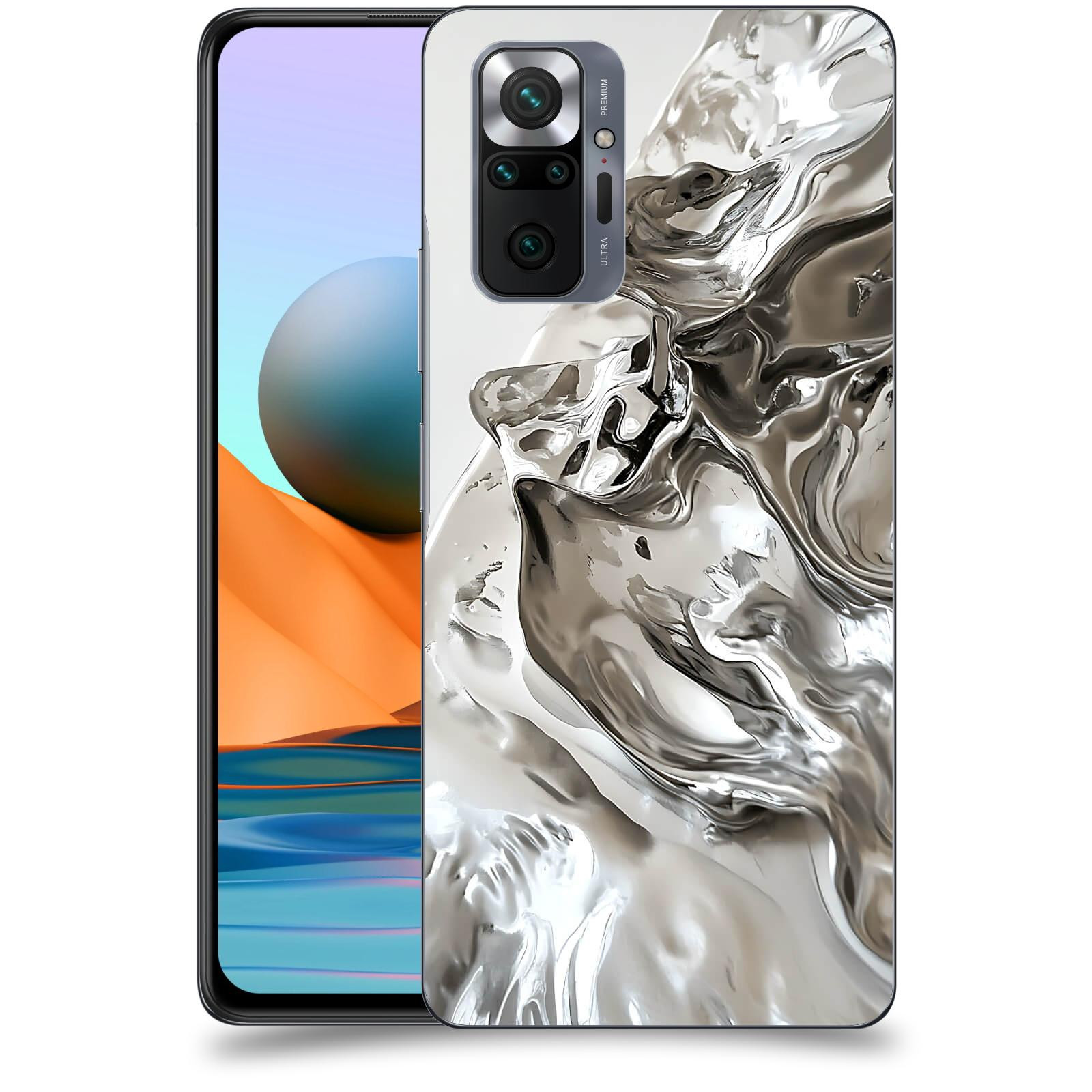 ACOVER Kryt na mobil Xiaomi Redmi Note 10 Pro - Tekutost a Futurismus
