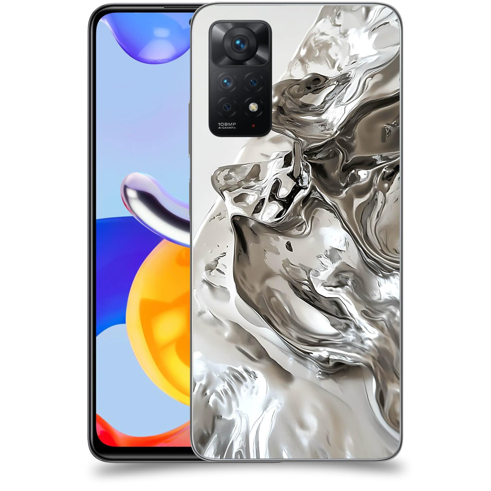 ACOVER Kryt na mobil Xiaomi Redmi Note 11 Pro - Tekutost a Futurismus