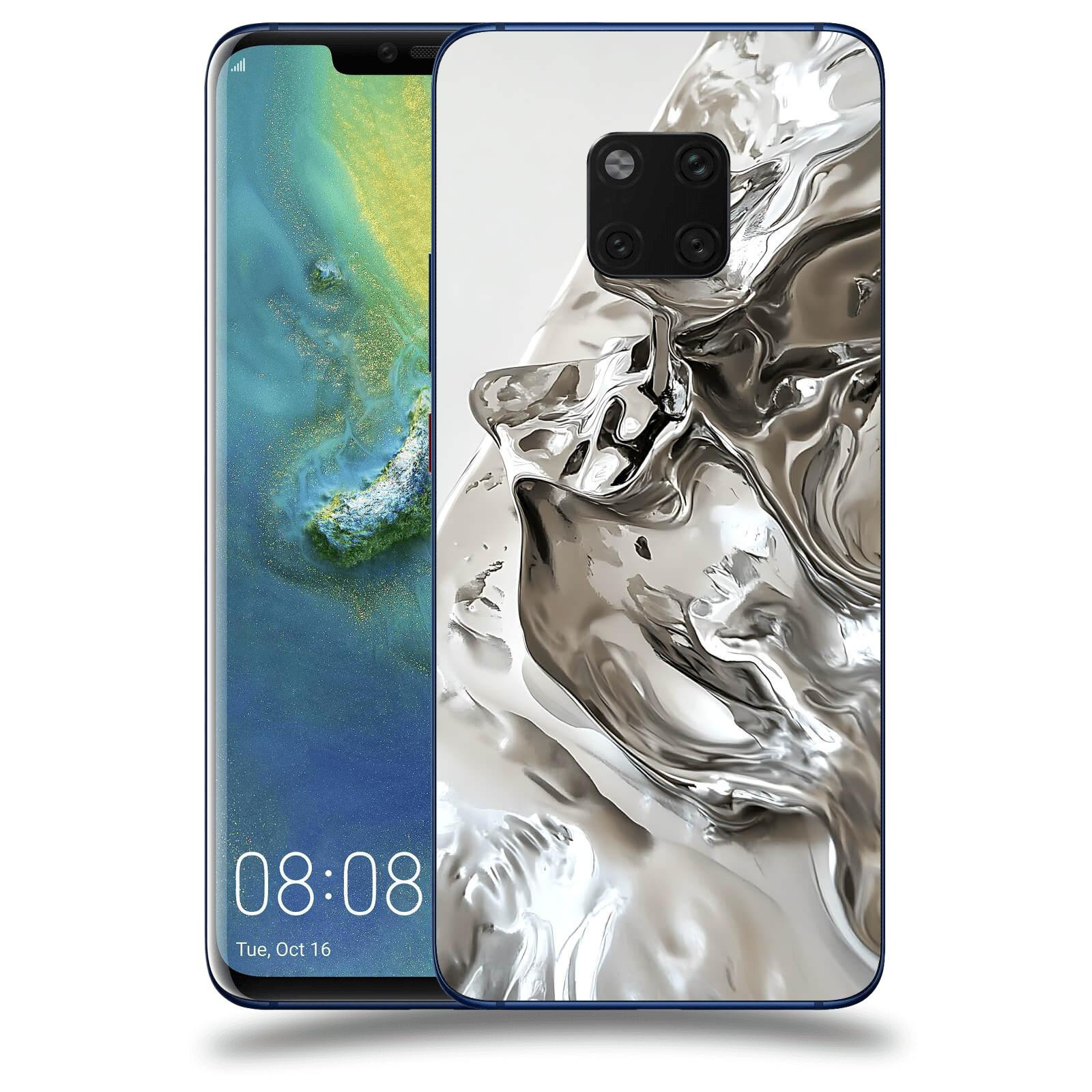 ACOVER Kryt na mobil Huawei Mate 20 Pro - Tekutost a Futurismus