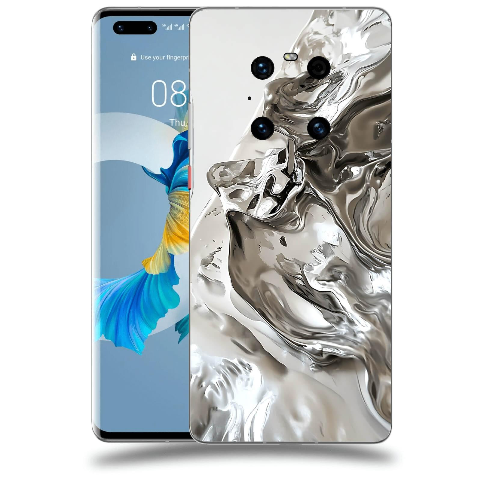 ACOVER Kryt na mobil Huawei Mate 40 Pro - Tekutost a Futurismus