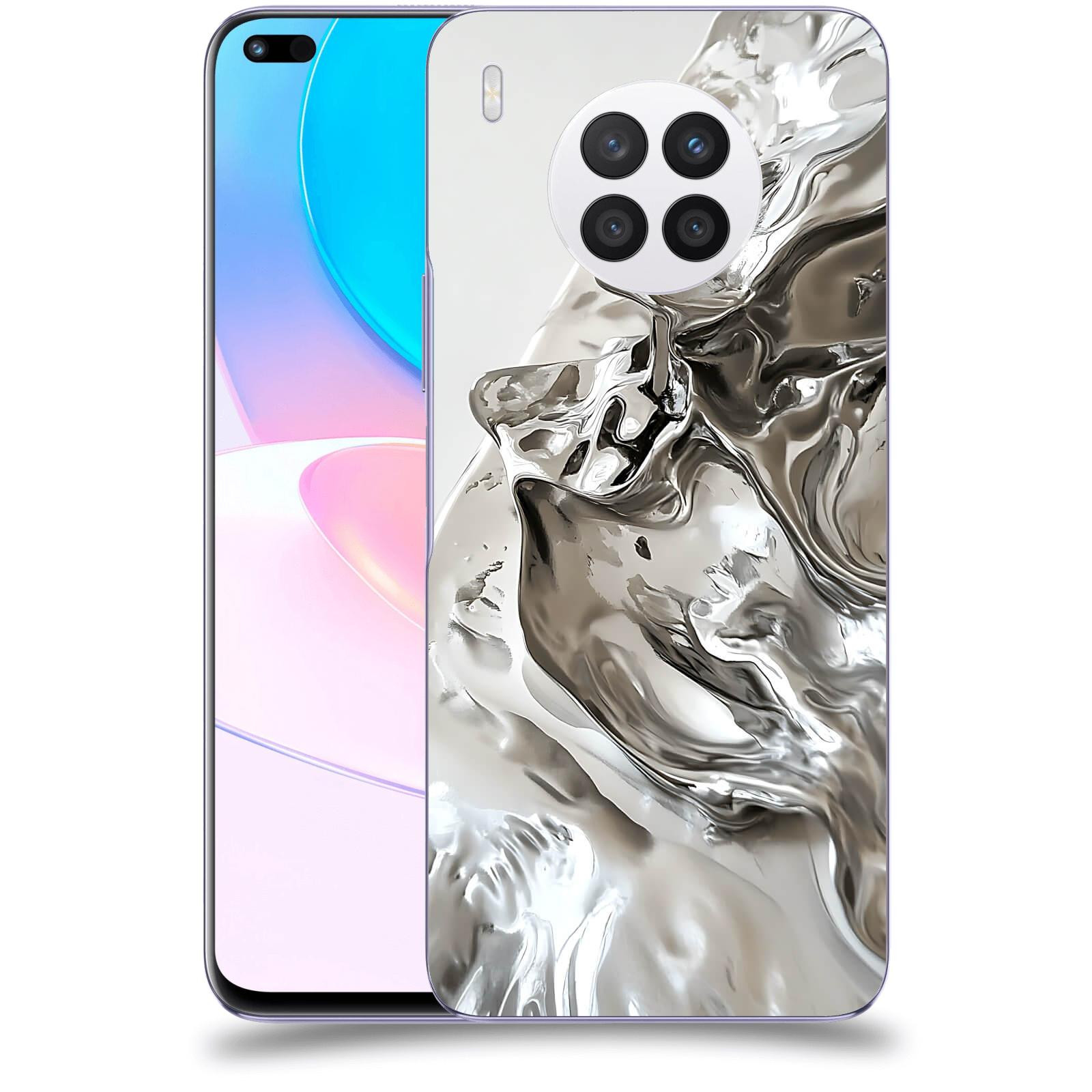 ACOVER Kryt na mobil Huawei Nova 8i - Tekutost a Futurismus