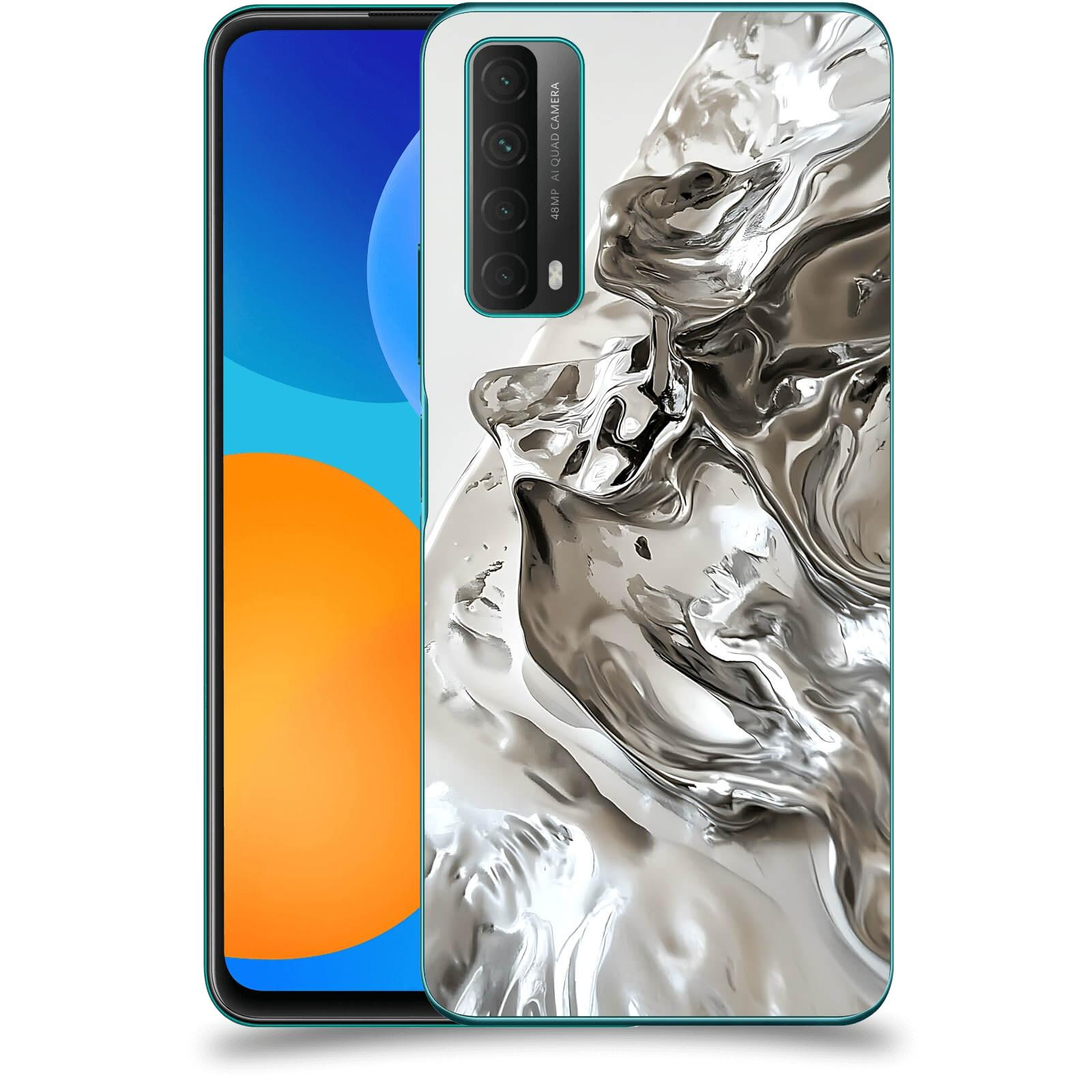 ACOVER Kryt na mobil Huawei P Smart 2021 - Tekutost a Futurismus