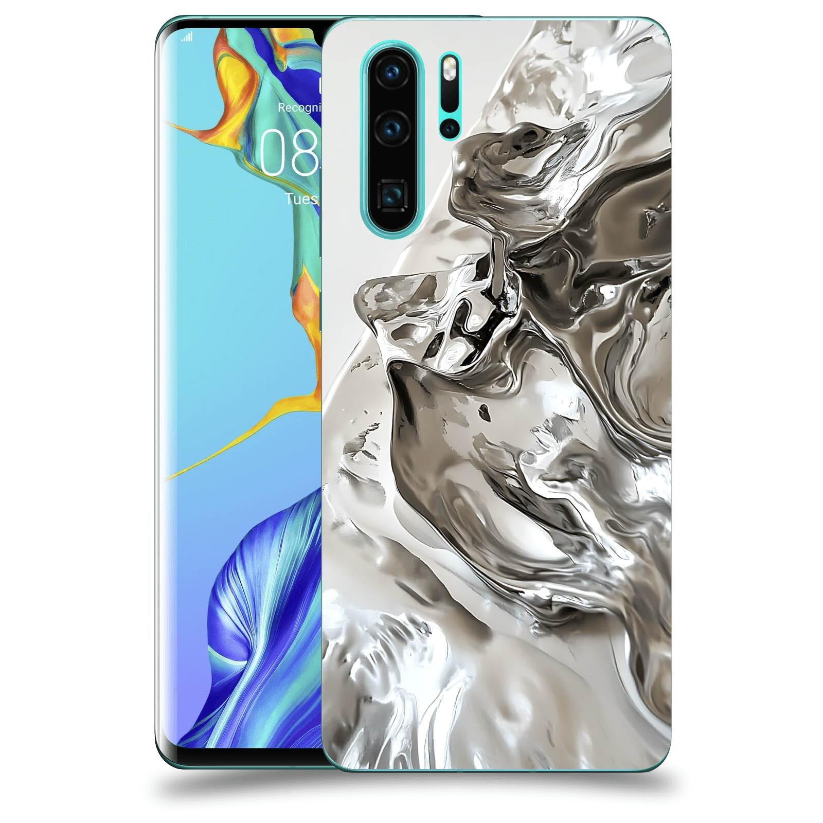 ACOVER Kryt na mobil Huawei P30 Pro - Tekutost a Futurismus