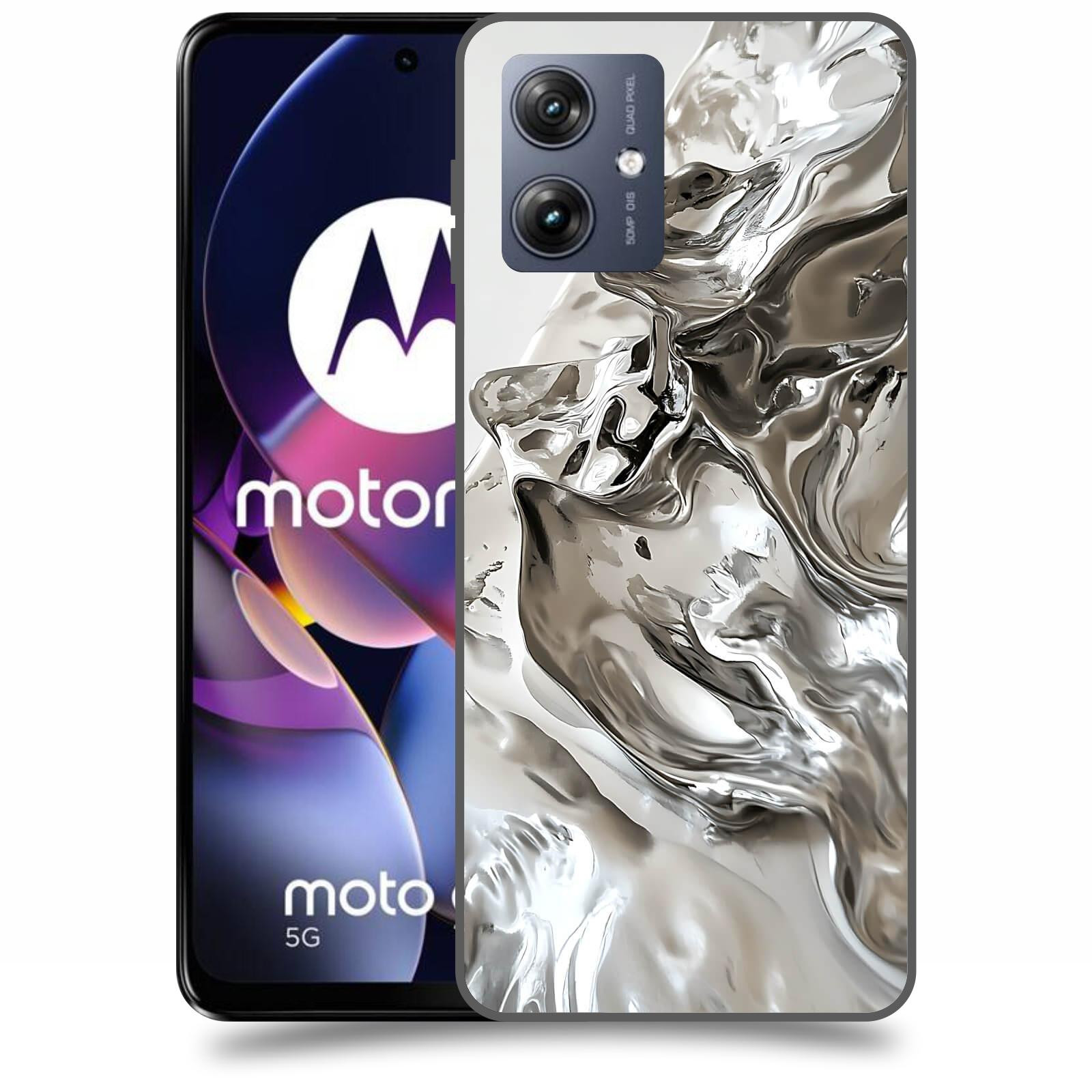 ACOVER Kryt na mobil Motorola Moto G54 5G - Tekutost a Futurismus