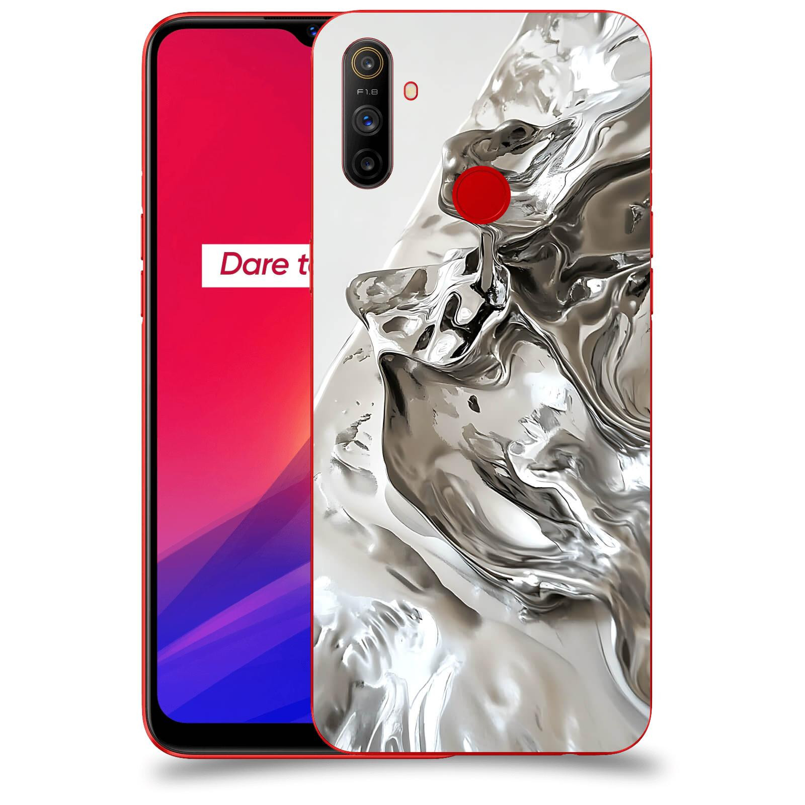 ACOVER Kryt na mobil Realme C3 - Tekutost a Futurismus