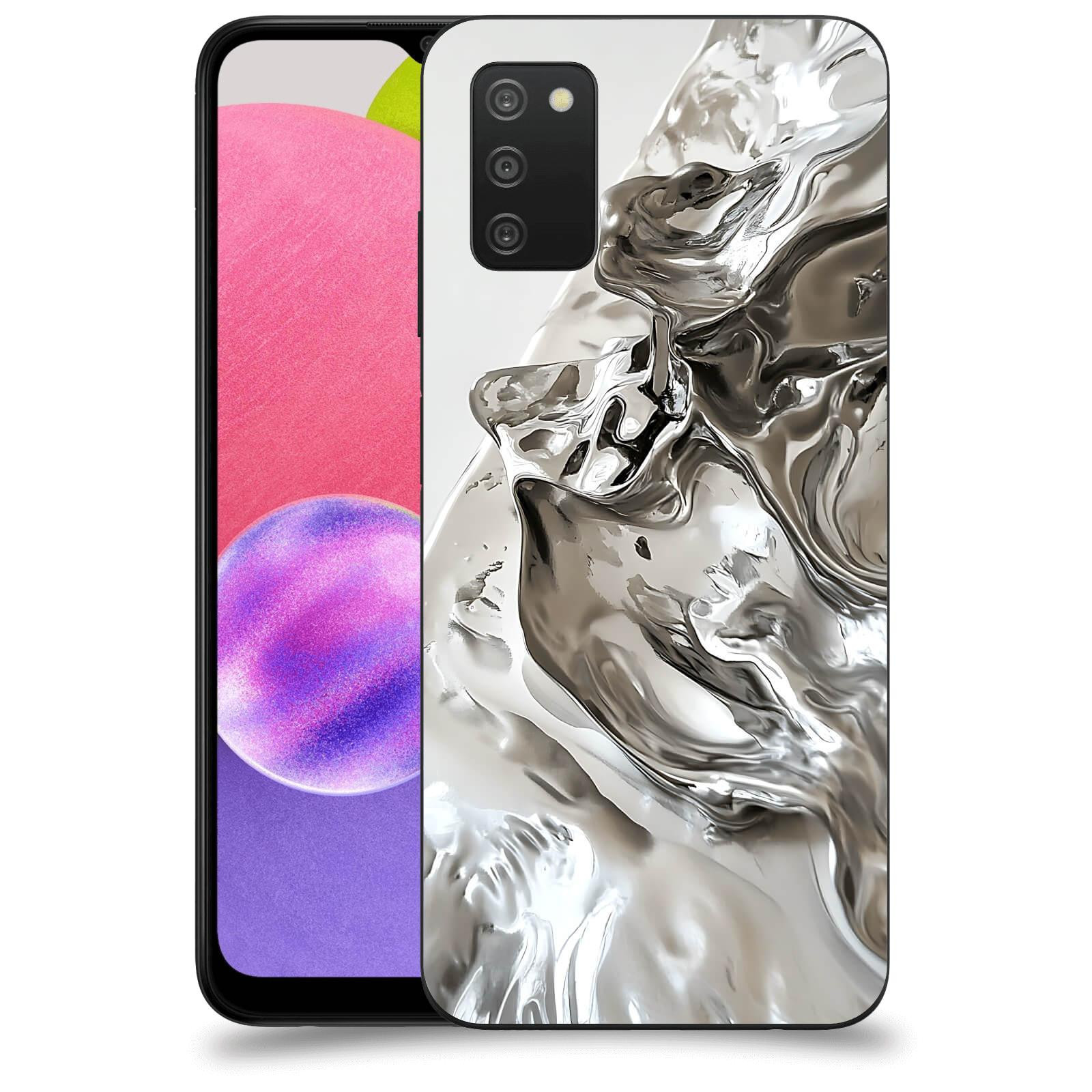 ACOVER Kryt na mobil Samsung Galaxy A03s A037G - Tekutost a Futurismus