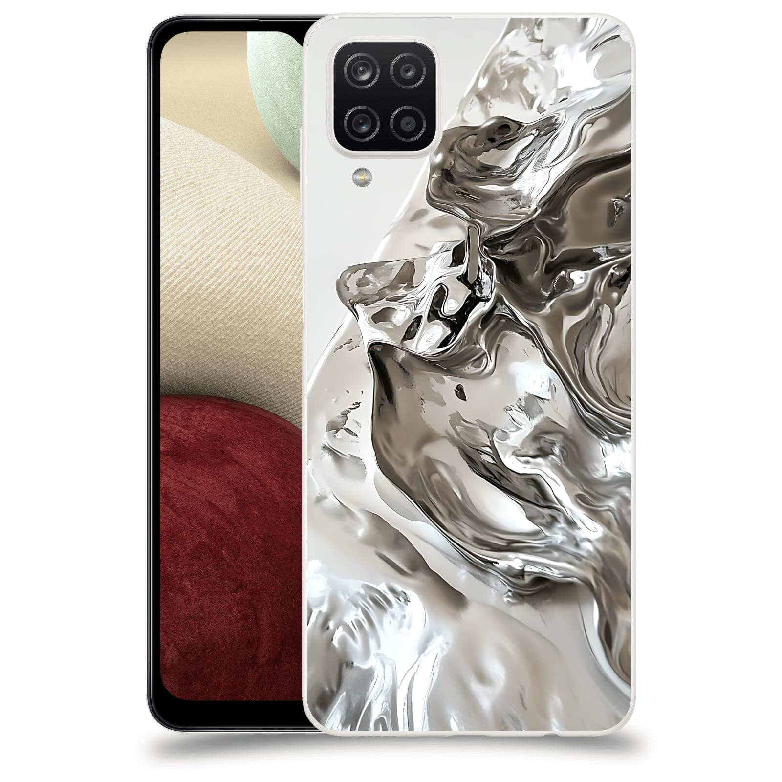 ACOVER Kryt na mobil Samsung Galaxy A12 A125F - Tekutost a Futurismus