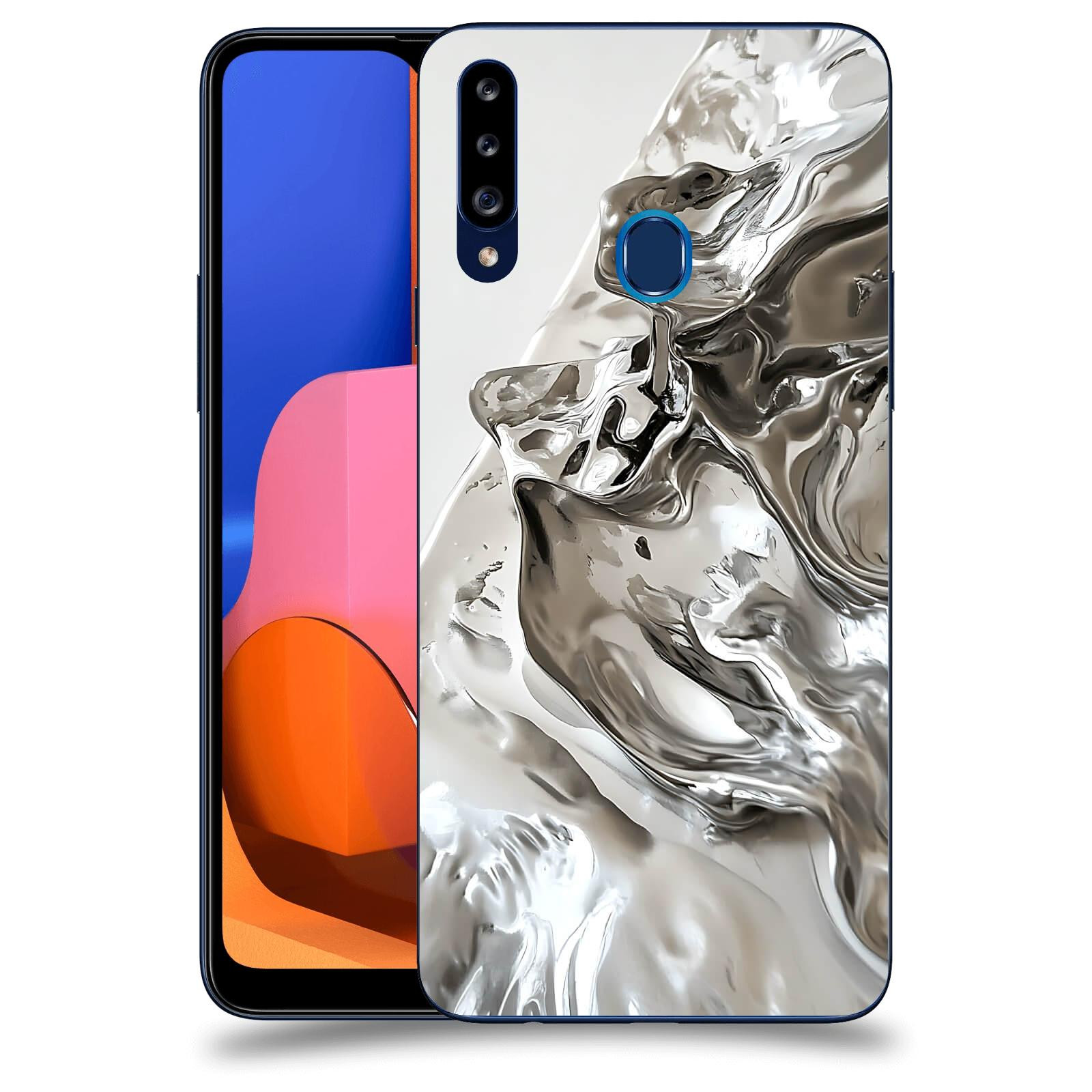 ACOVER Kryt na mobil Samsung Galaxy A20s - Tekutost a Futurismus