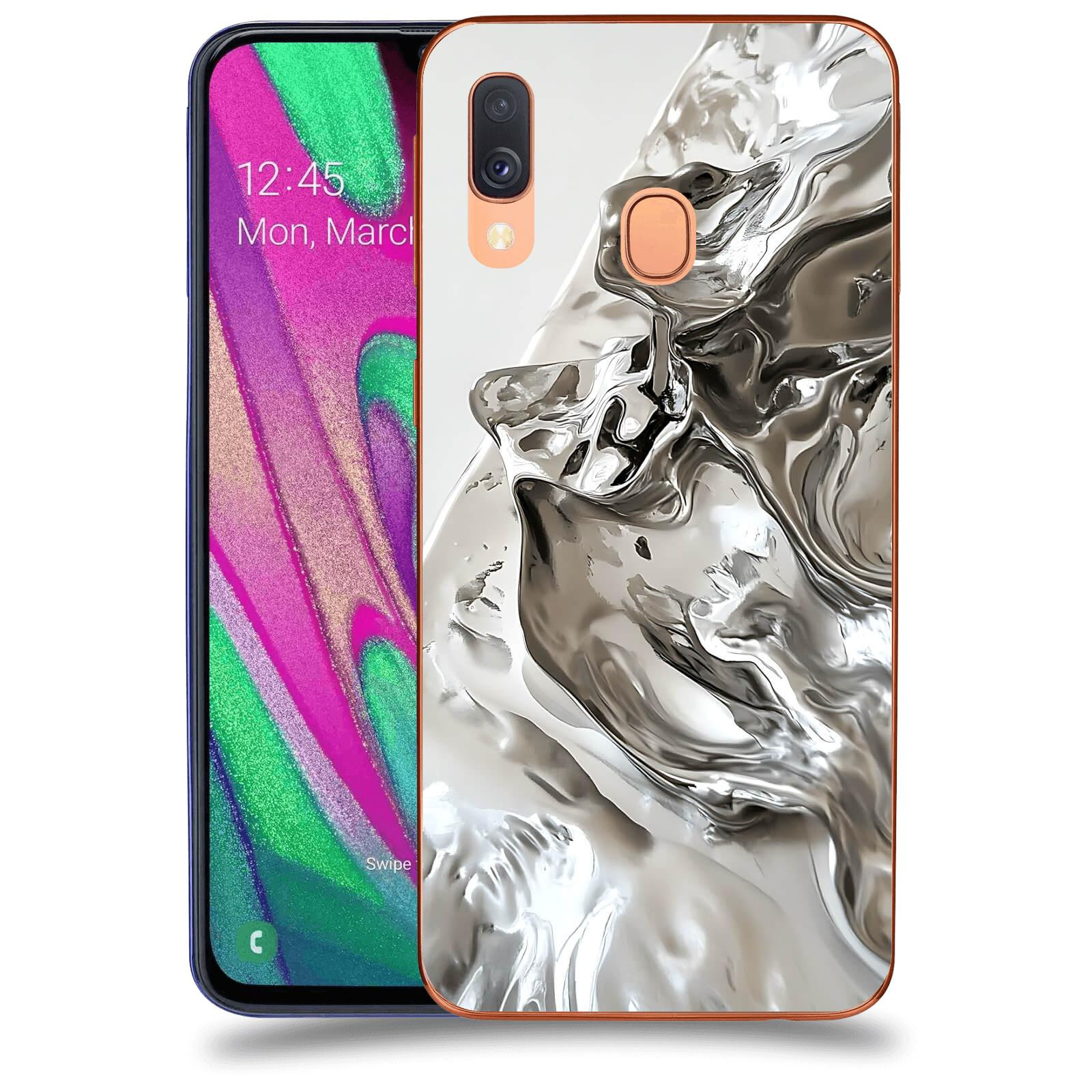 ACOVER Kryt na mobil Samsung Galaxy A40 A405F - Tekutost a Futurismus