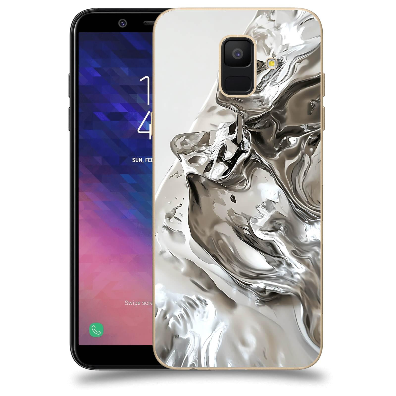 ACOVER Kryt na mobil Samsung Galaxy A6 A600F - Tekutost a Futurismus