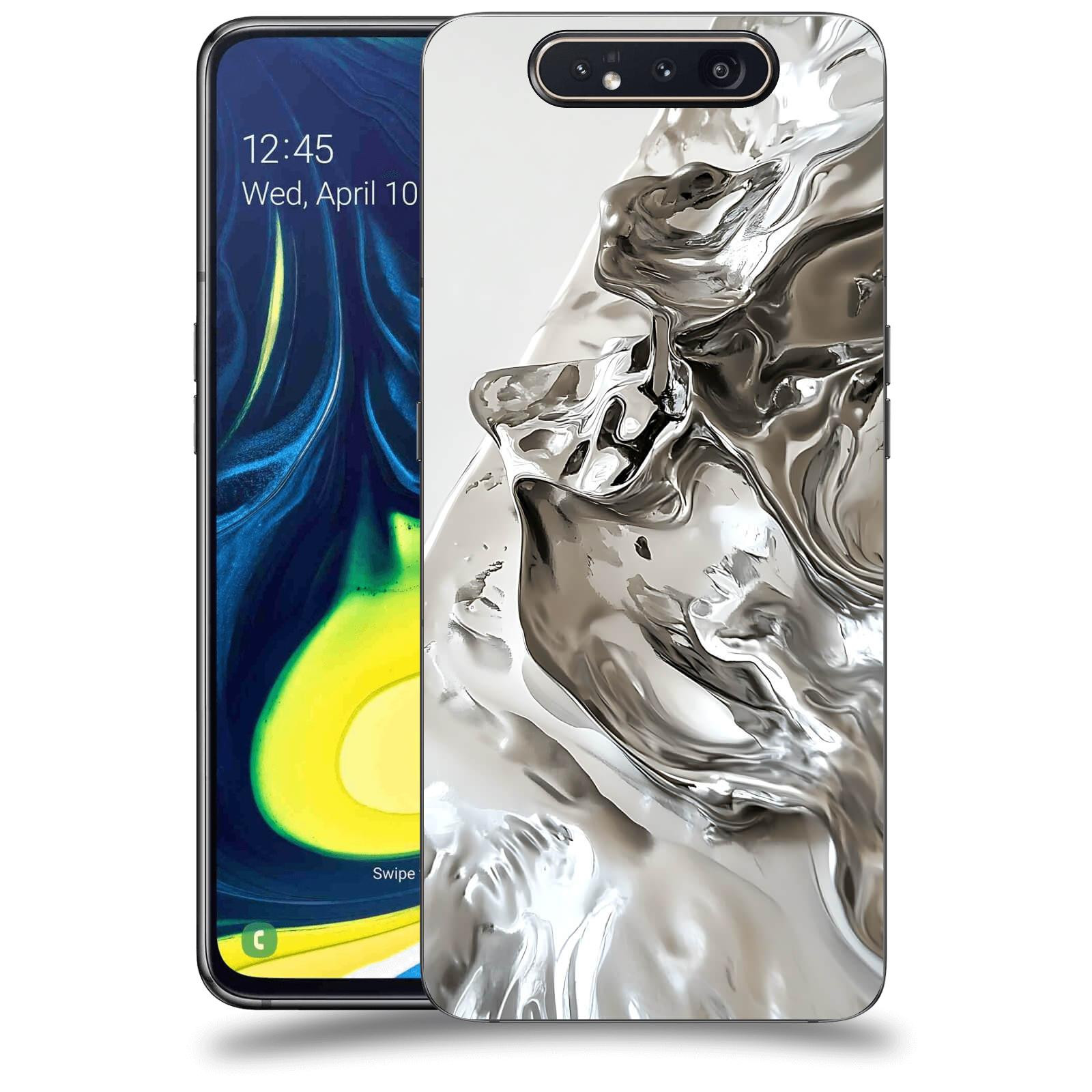 ACOVER Kryt na mobil Samsung Galaxy A80 A805F - Tekutost a Futurismus