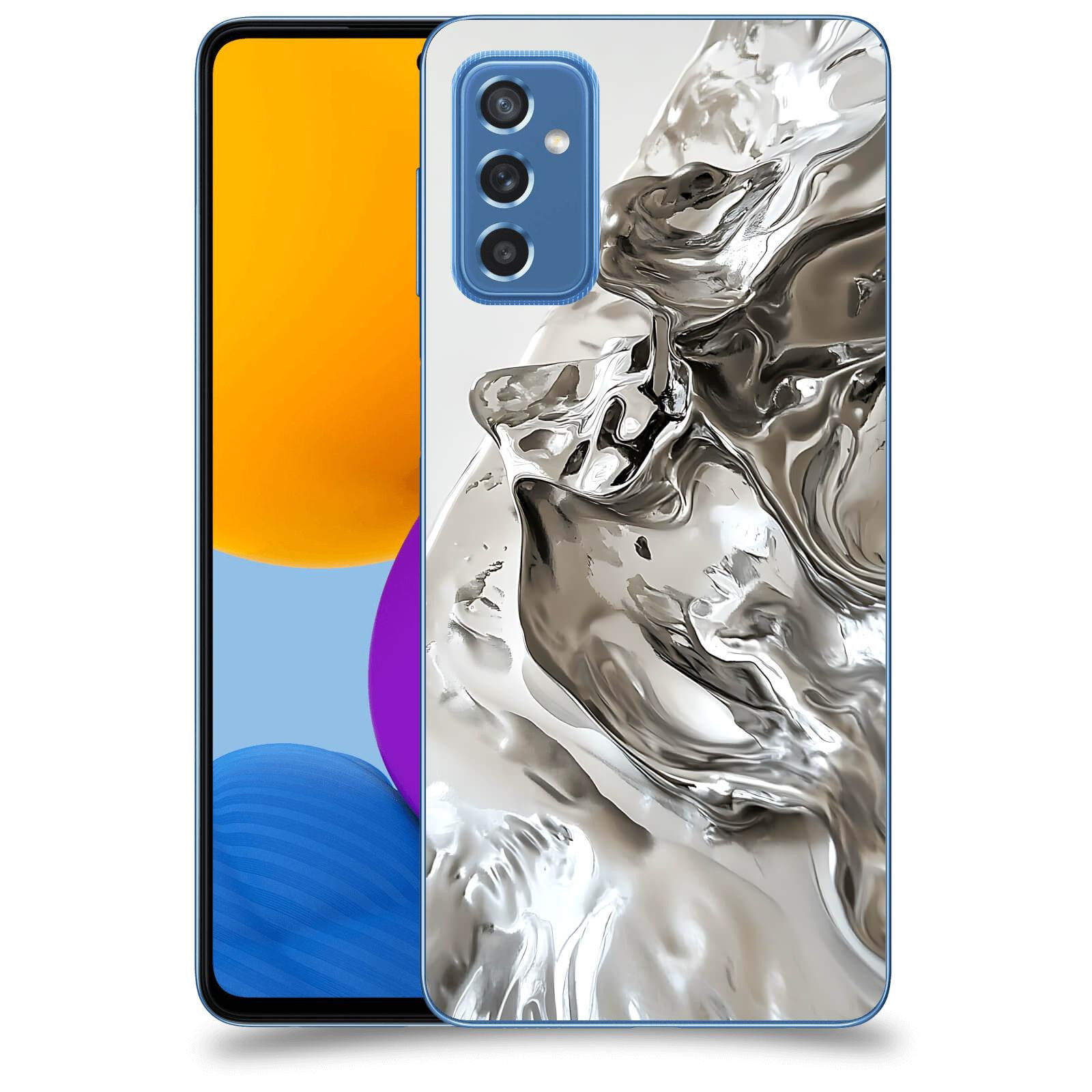 ACOVER Kryt na mobil Samsung Galaxy M52 5G - Tekutost a Futurismus