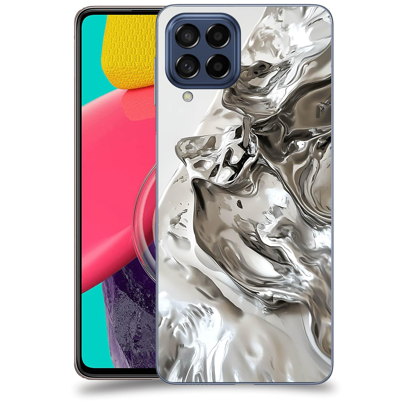 ACOVER Kryt na mobil Samsung Galaxy M53 5G - Tekutost a Futurismus