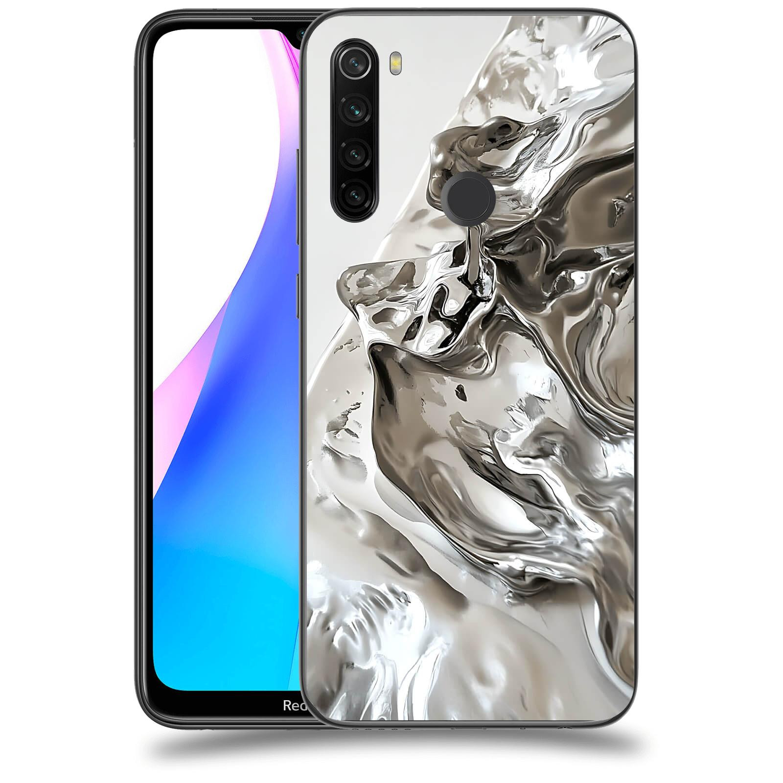 ACOVER Kryt na mobil Xiaomi Redmi Note 8T - Tekutost a Futurismus
