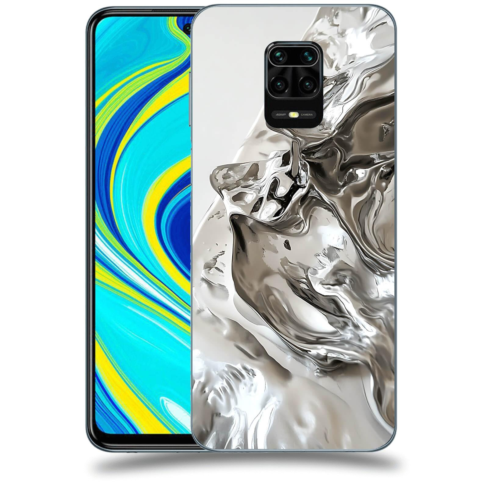 ACOVER Kryt na mobil Xiaomi Redmi Note 9S - Tekutost a Futurismus