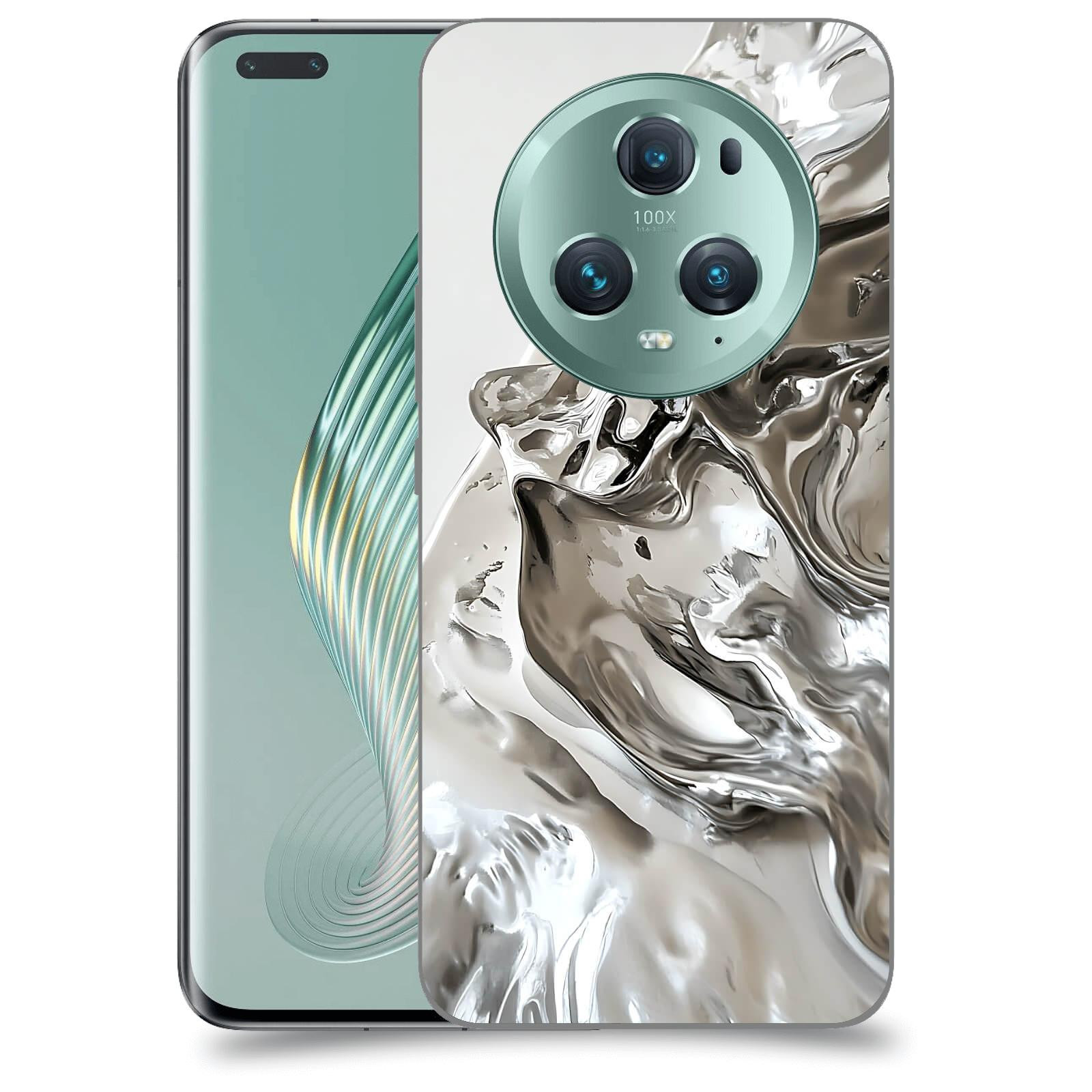 ACOVER Kryt na mobil Honor Magic5 Pro - Tekutost a Futurismus