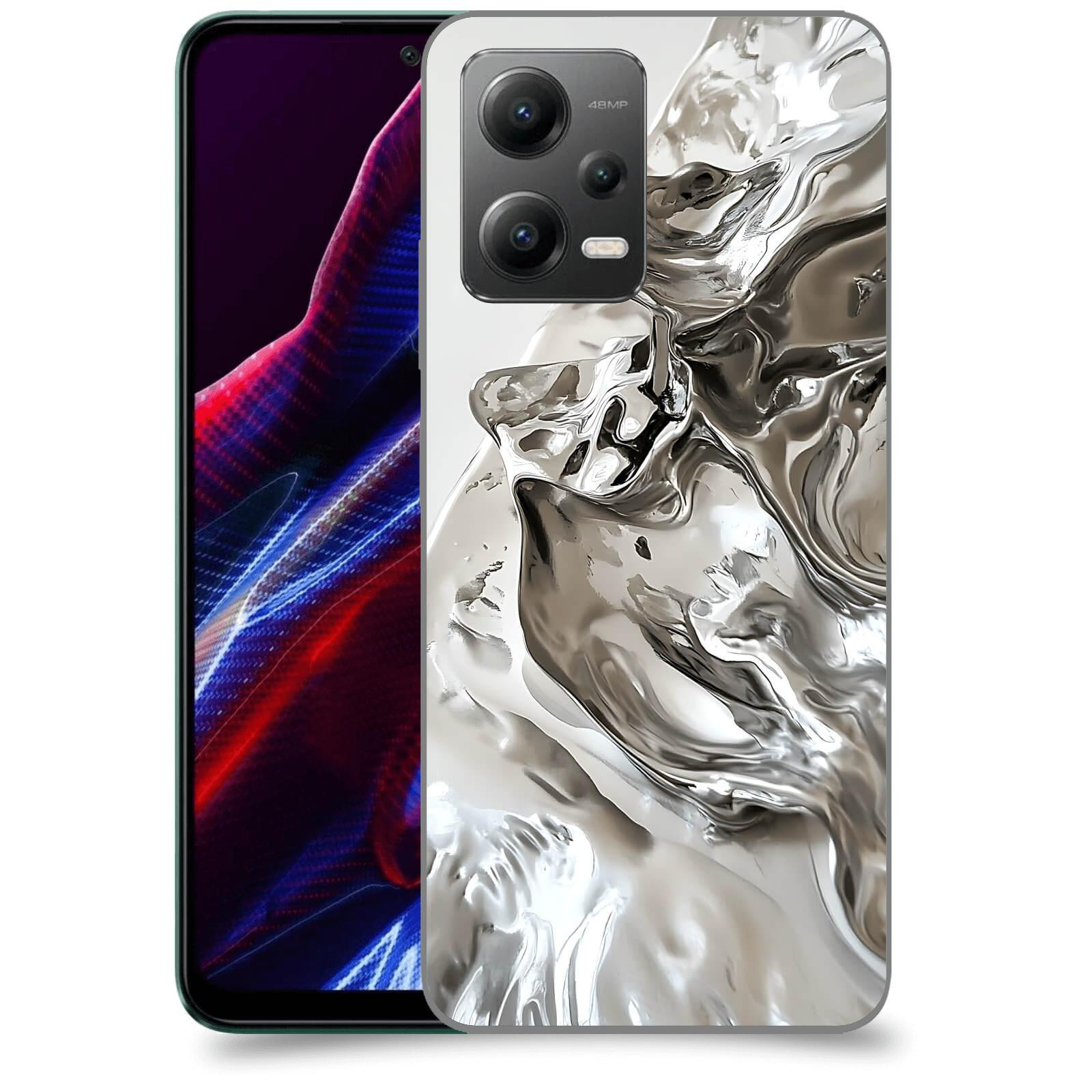 ACOVER Kryt na mobil Xiaomi Poco X5 - Tekutost a Futurismus