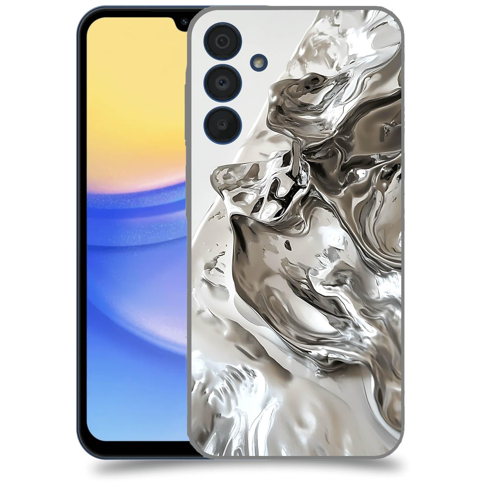 ACOVER Kryt na mobil Samsung Galaxy A15 5G - Tekutost a Futurismus