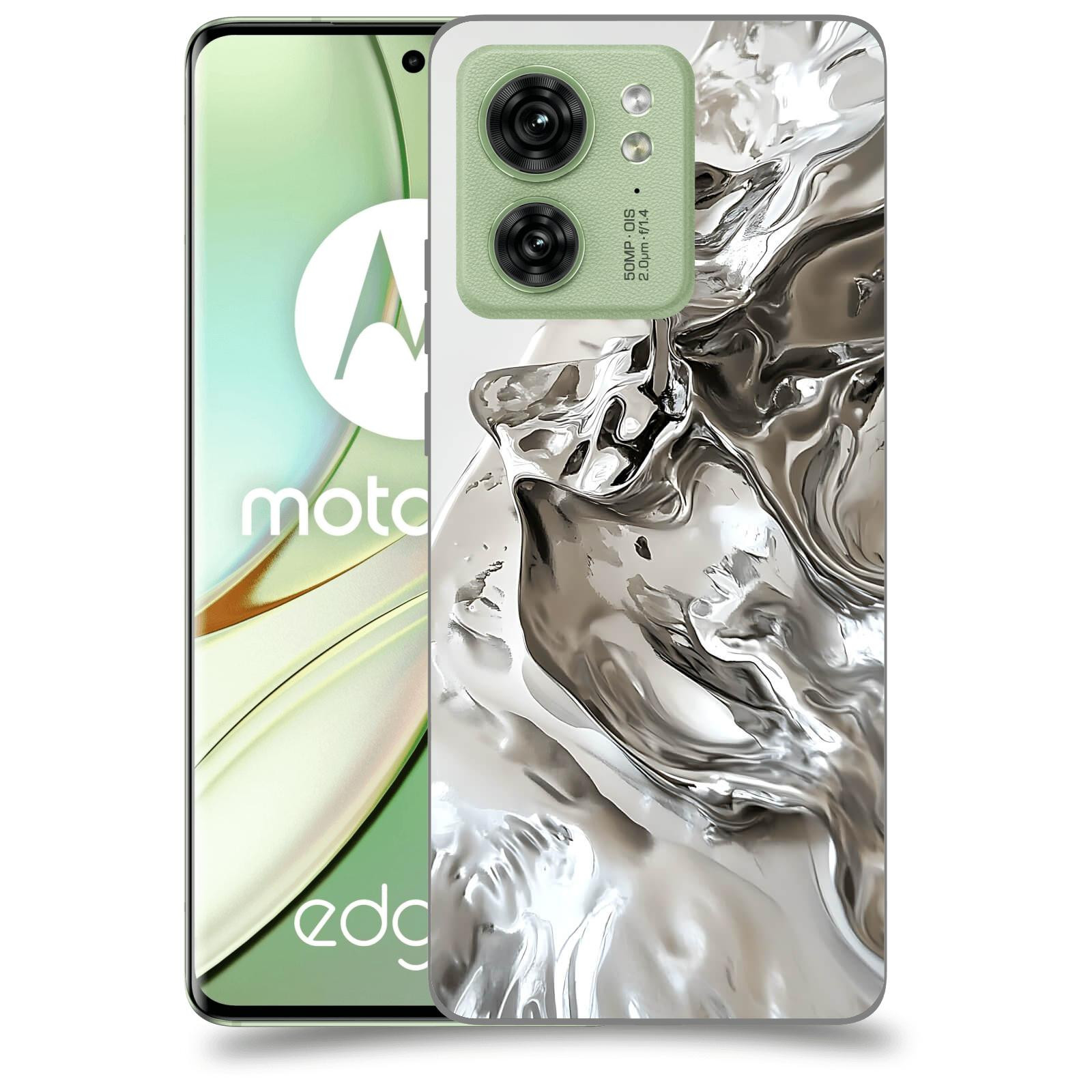 ACOVER Kryt na mobil Motorola EDGE 40 5G - Tekutost a Futurismus