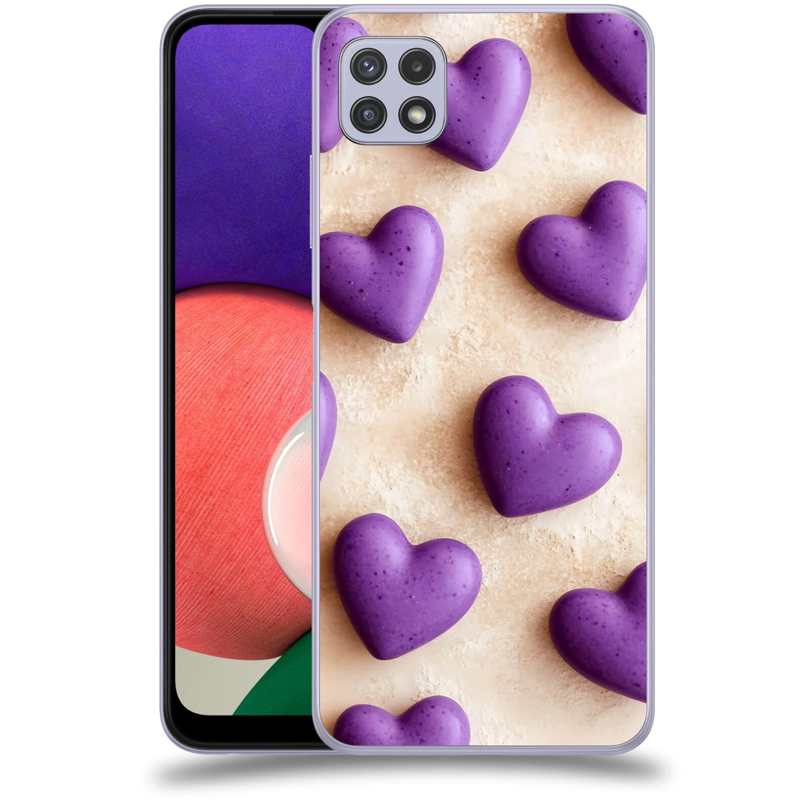 ACOVER Kryt na mobil Samsung Galaxy A22 5G A226B - Vášeň a Sladkost