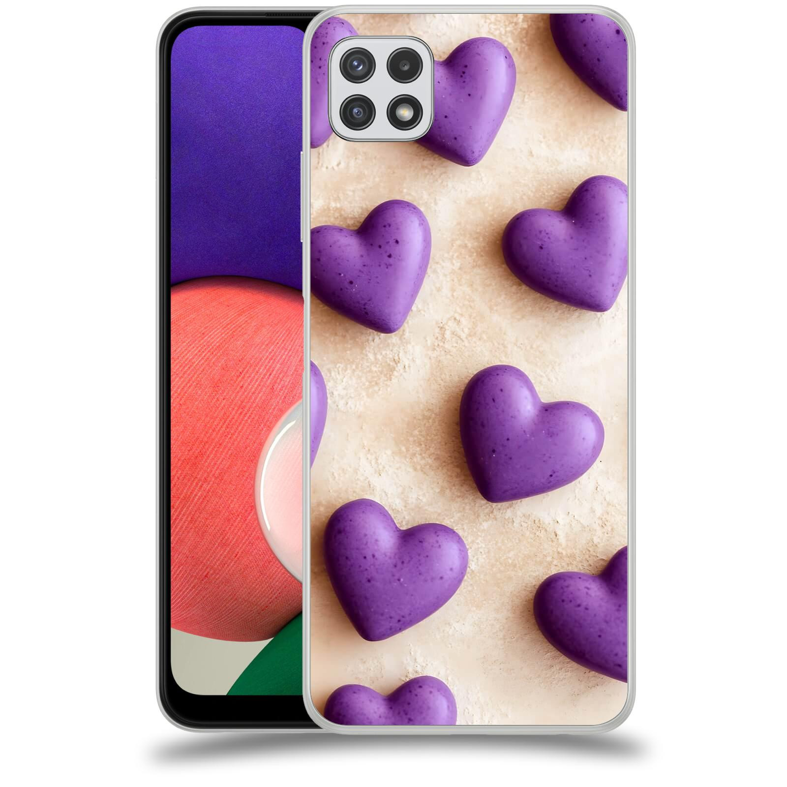 ACOVER Kryt na mobil Samsung Galaxy A22 A225F - Vášeň a Sladkost