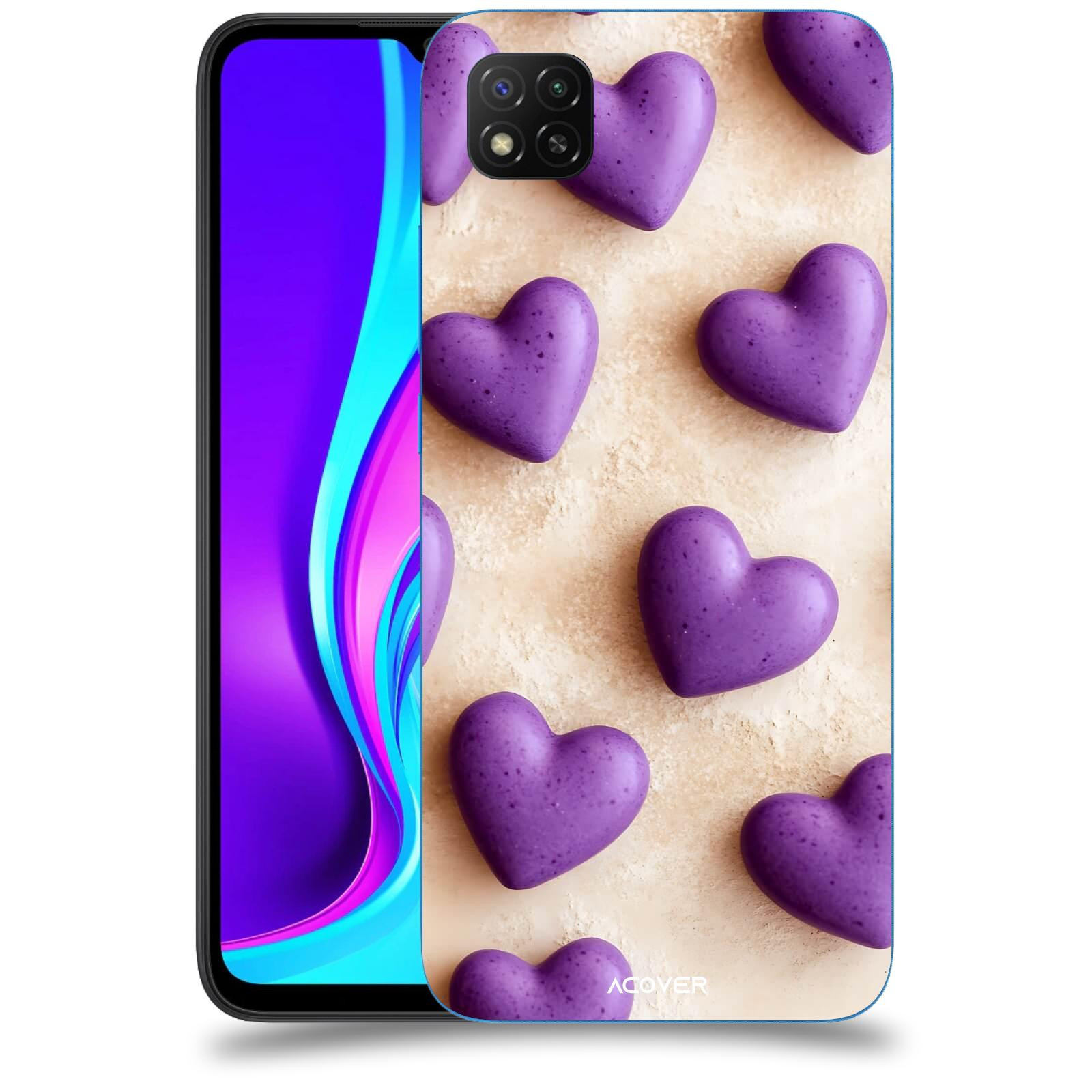 ACOVER Kryt na mobil Xiaomi Redmi 9C - Vášeň a Sladkost