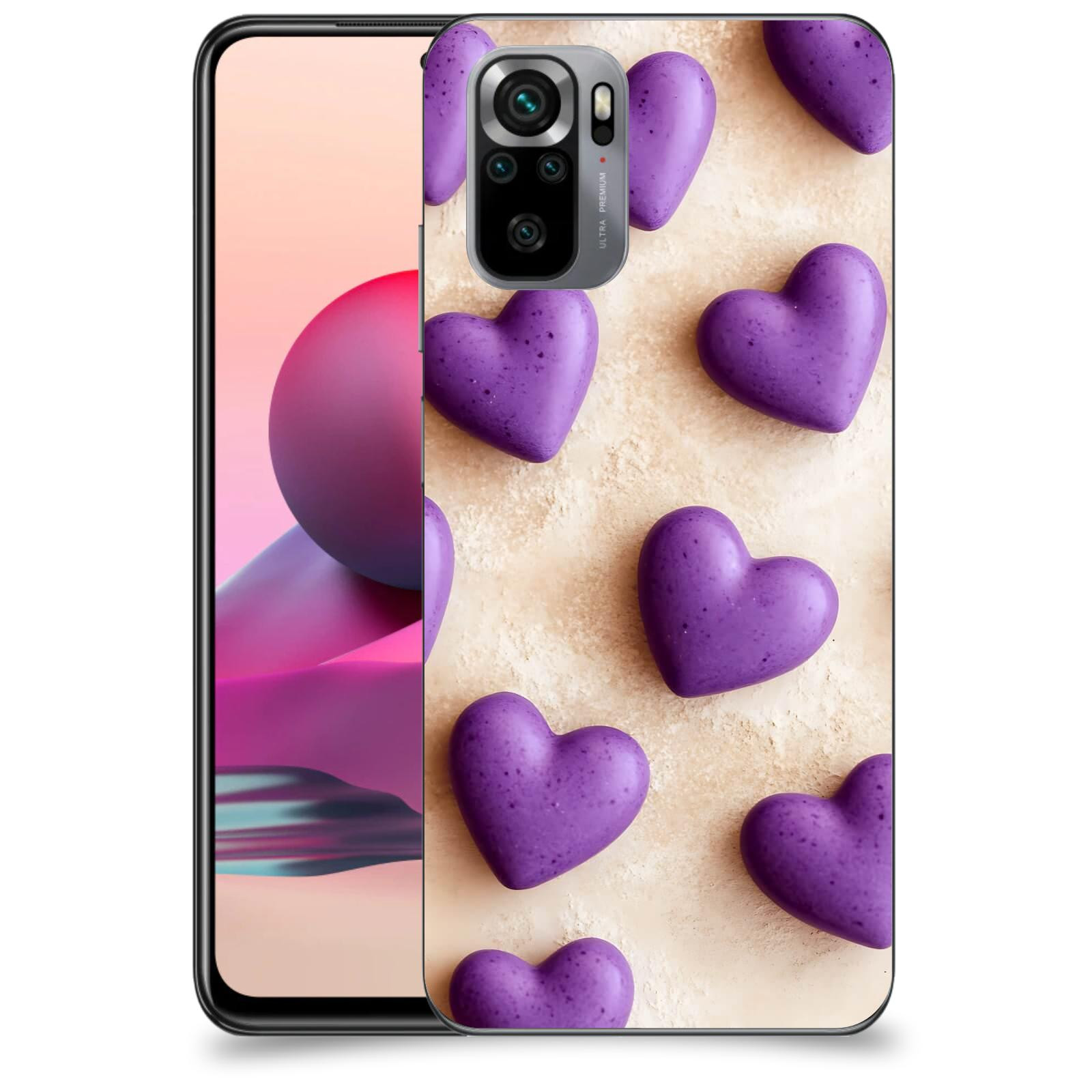 ACOVER Kryt na mobil Xiaomi Redmi Note 10S - Vášeň a Sladkost