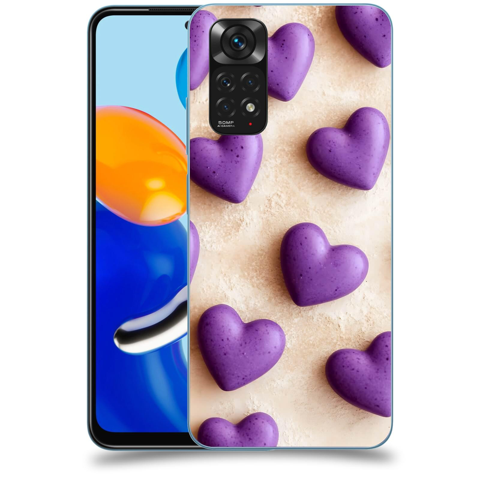 ACOVER Kryt na mobil Xiaomi Redmi Note 11 - Vášeň a Sladkost