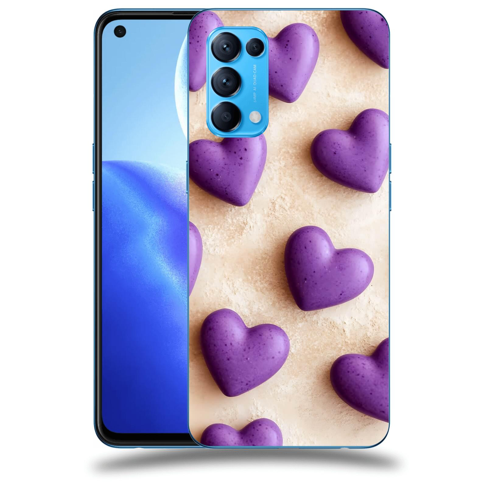 ACOVER Kryt na mobil OPPO Reno 5 5G - Vášeň a Sladkost