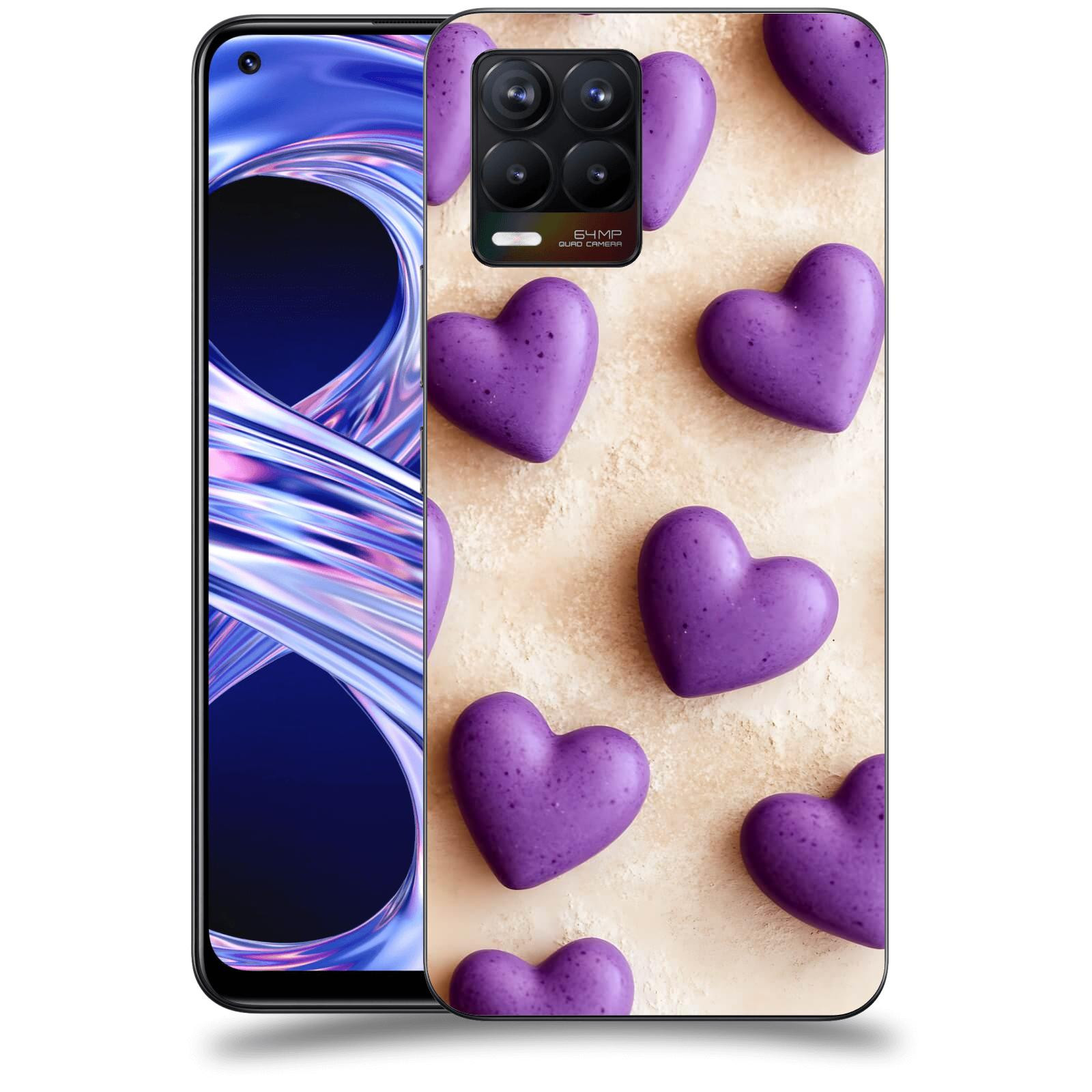 ACOVER Kryt na mobil Realme 8 - Vášeň a Sladkost