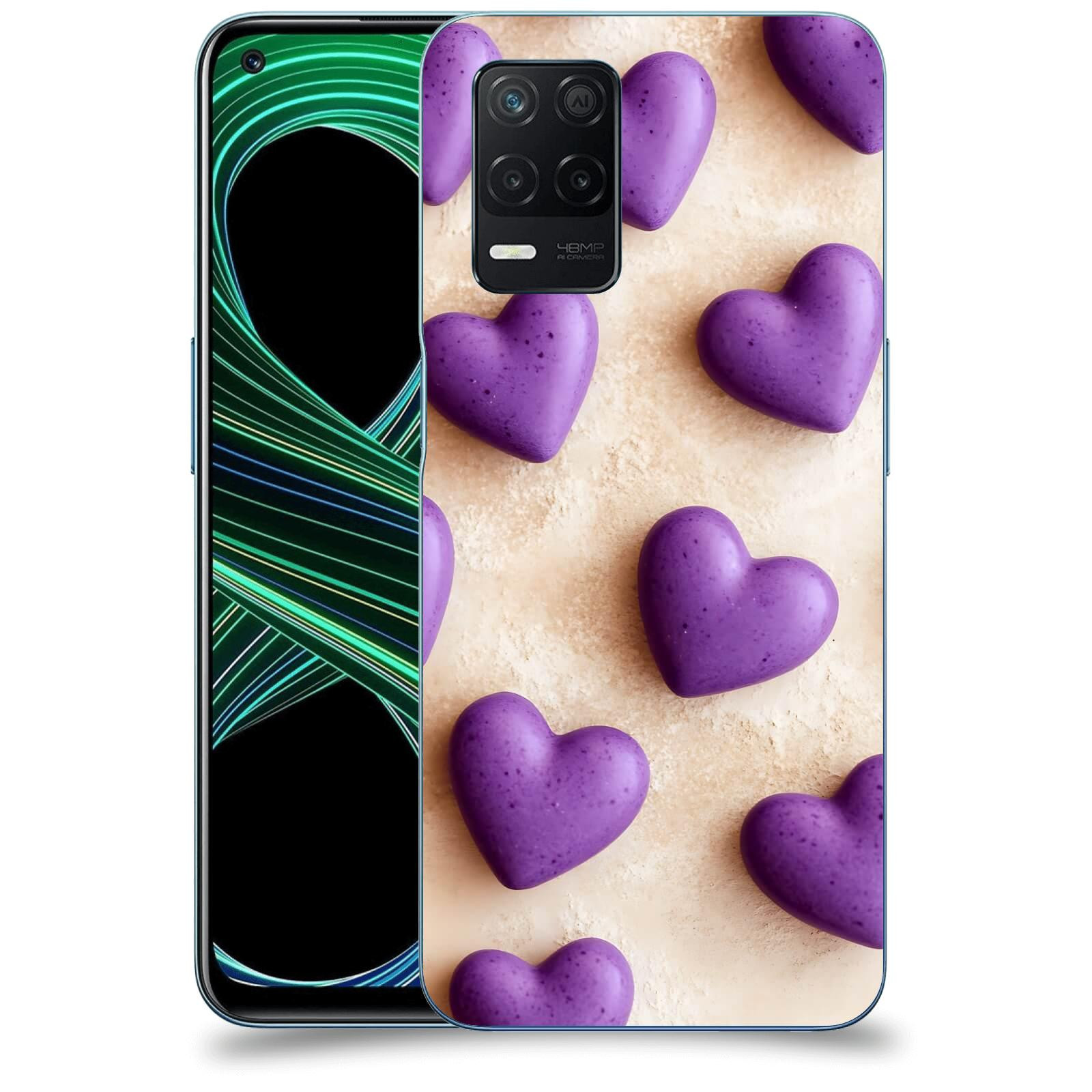 ACOVER Kryt na mobil Realme 8 5G - Vášeň a Sladkost