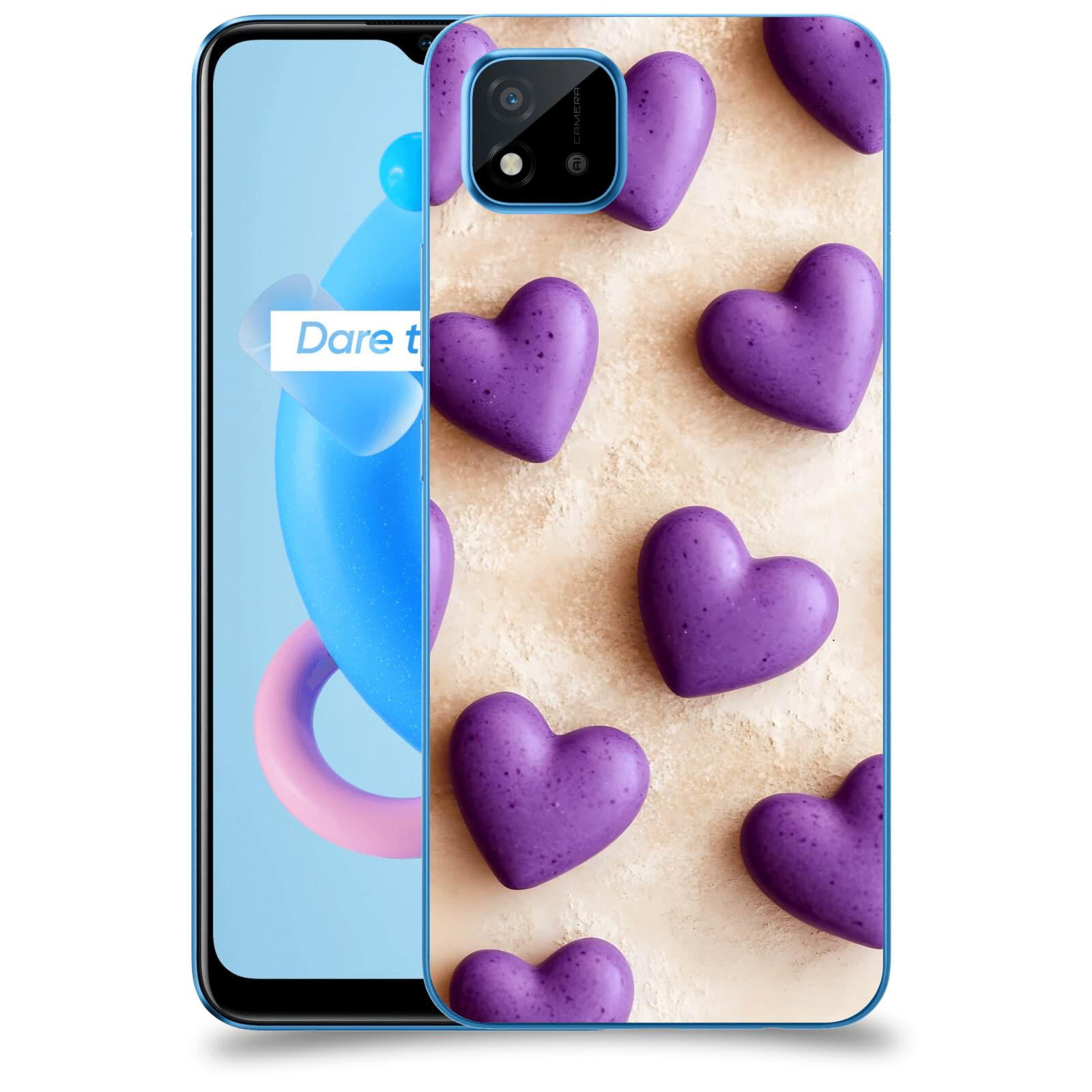 ACOVER Kryt na mobil Realme C11 (2021) - Vášeň a Sladkost