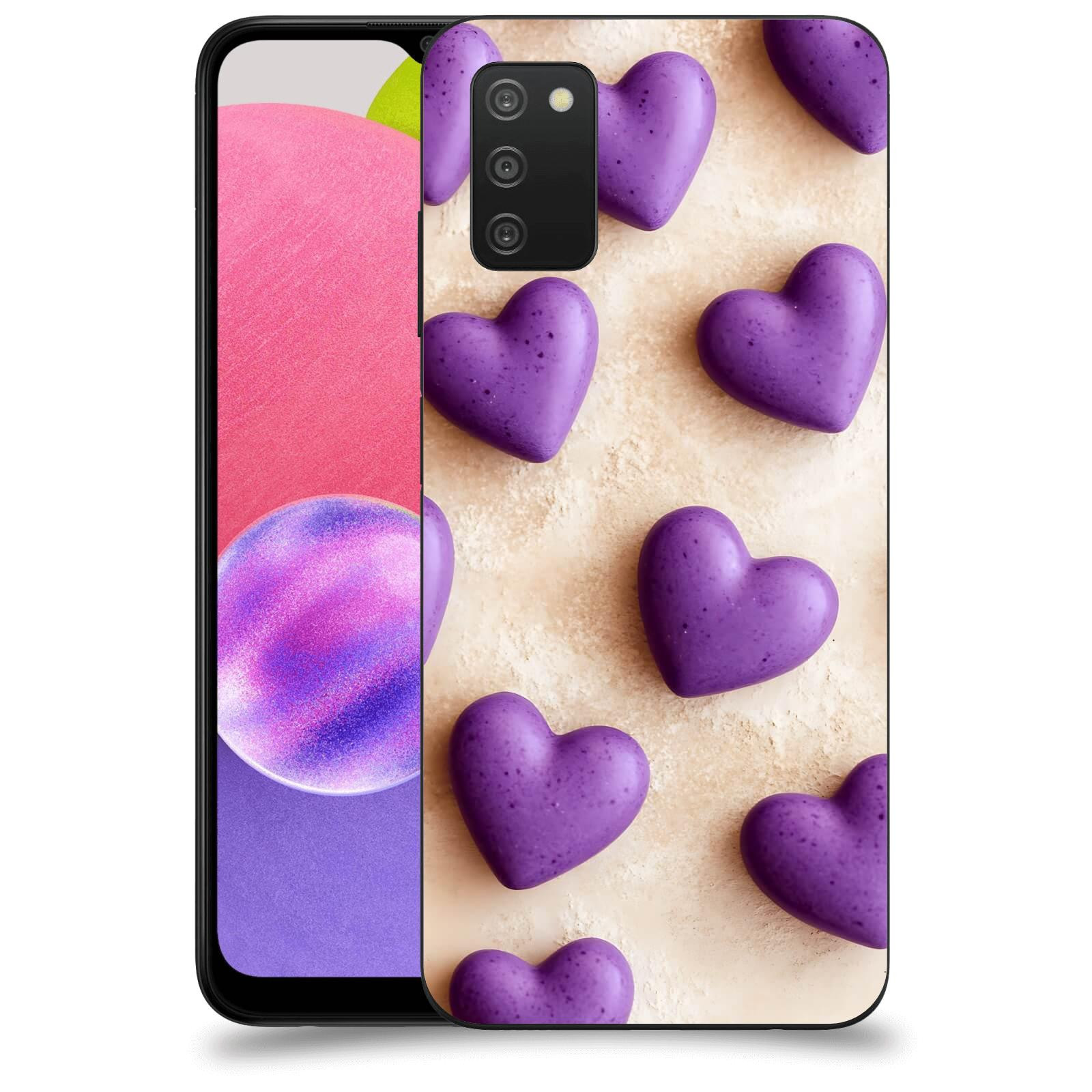 ACOVER Kryt na mobil Samsung Galaxy A03s A037G - Vášeň a Sladkost