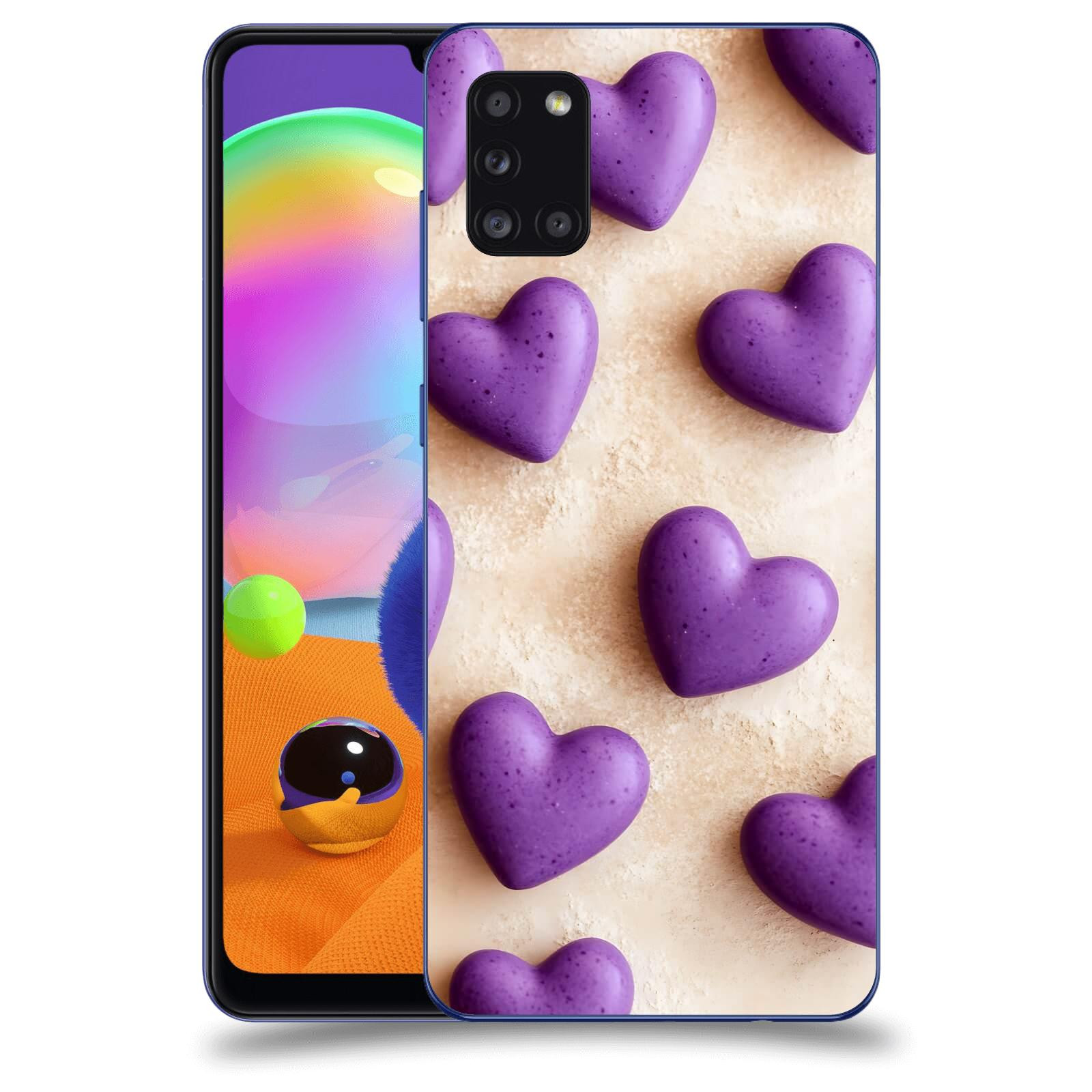ACOVER Kryt na mobil Samsung Galaxy A31 A315F - Vášeň a Sladkost