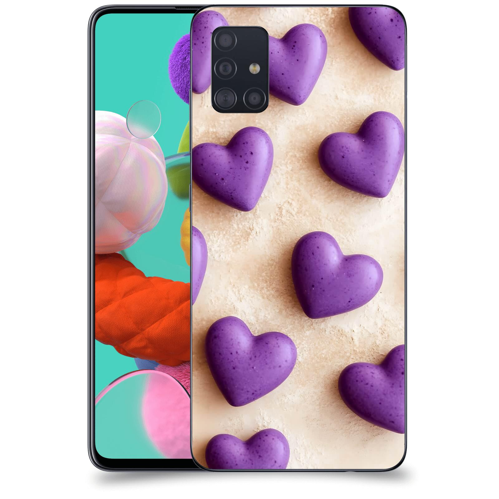 ACOVER Kryt na mobil Samsung Galaxy A51 A515F - Vášeň a Sladkost