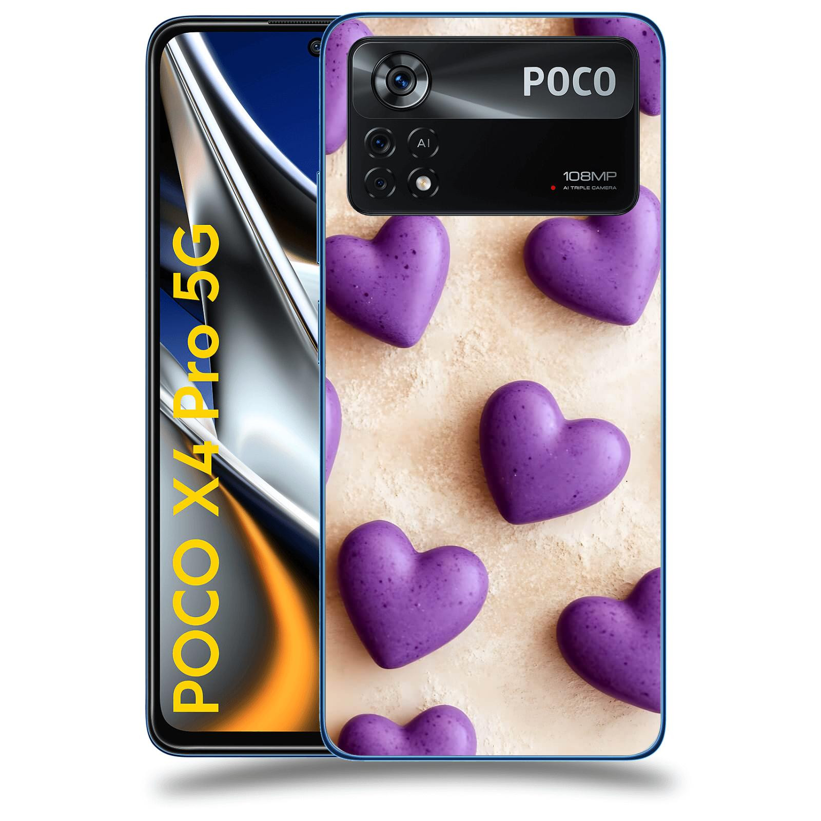 ACOVER Kryt na mobil Xiaomi Poco X4 Pro 5G - Vášeň a Sladkost