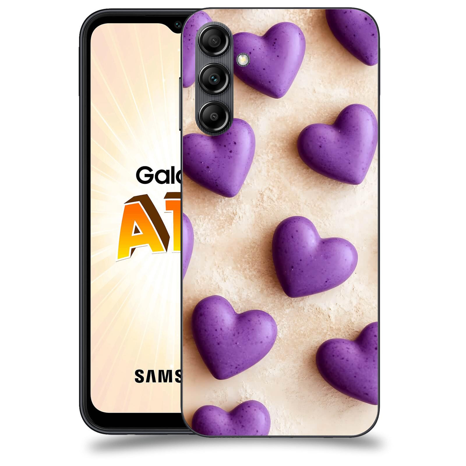 ACOVER Kryt na mobil Samsung Galaxy A14 LTE - Vášeň a Sladkost