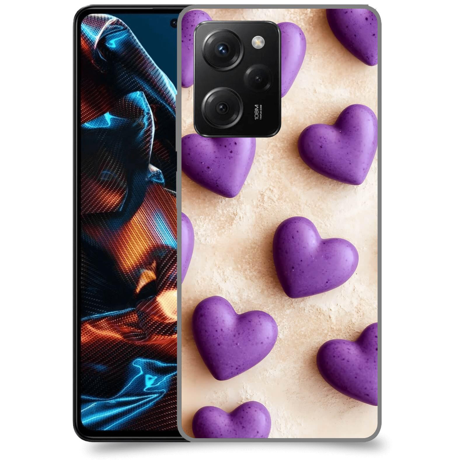 ACOVER Kryt na mobil Xiaomi Poco X5 Pro - Vášeň a Sladkost