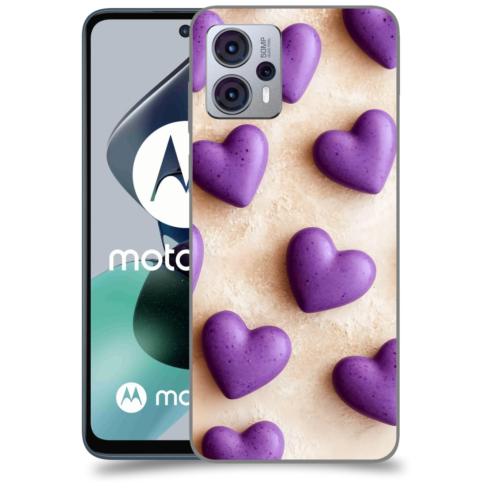ACOVER Kryt na mobil Motorola Moto G23 - Vášeň a Sladkost