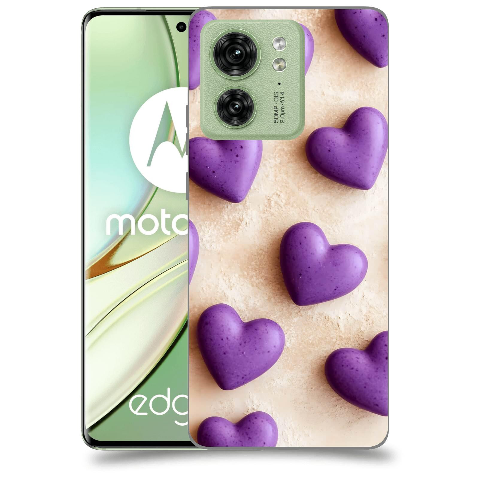 ACOVER Kryt na mobil Motorola EDGE 40 5G - Vášeň a Sladkost