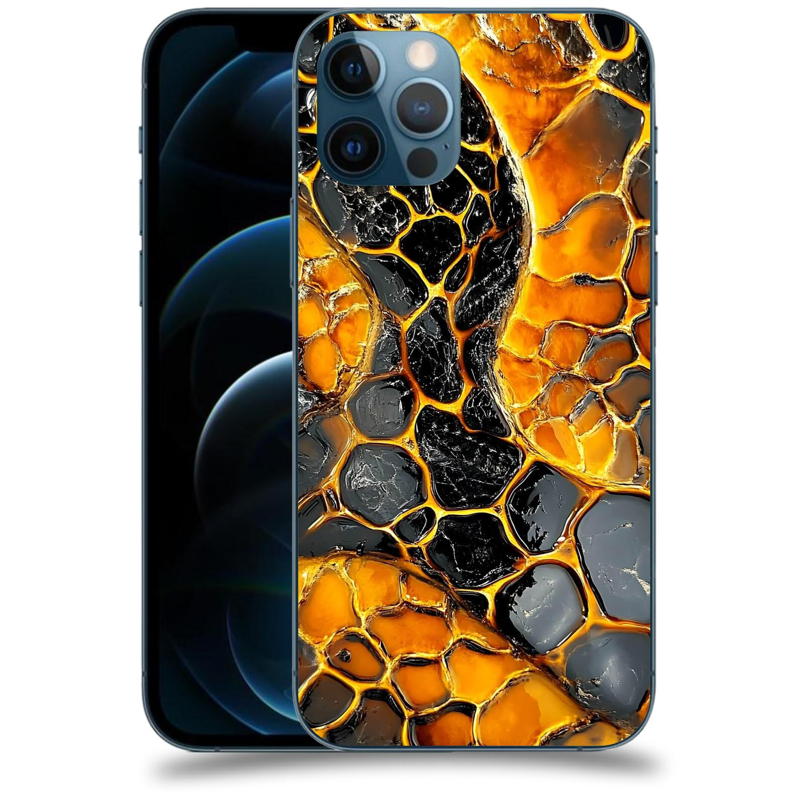 ACOVER Kryt na mobil Apple iPhone 12 Pro - Žár a Struktura