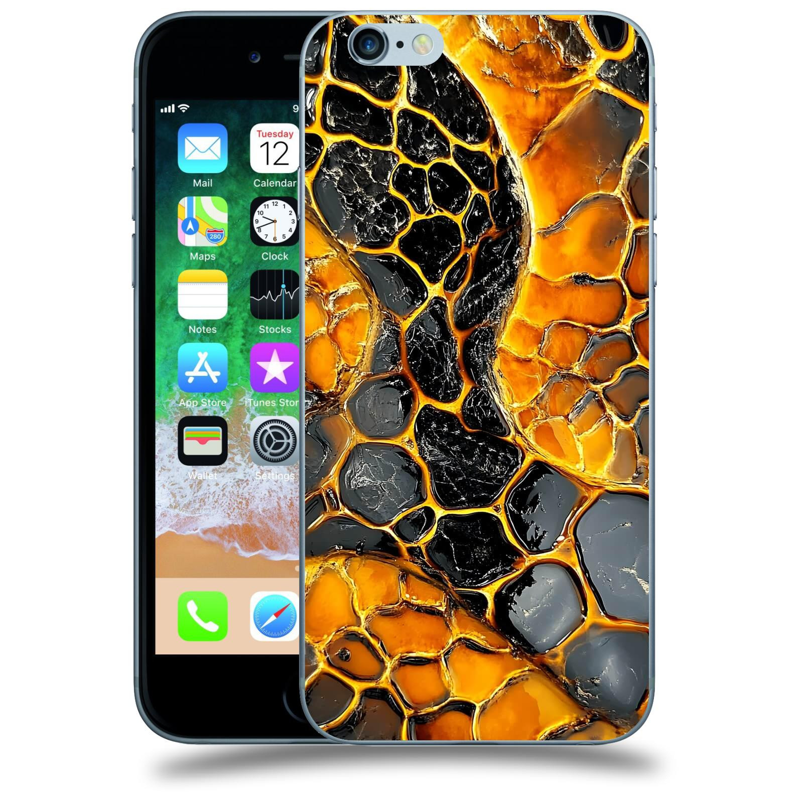 ACOVER Kryt na mobil Apple iPhone 6/6S - Žár a Struktura