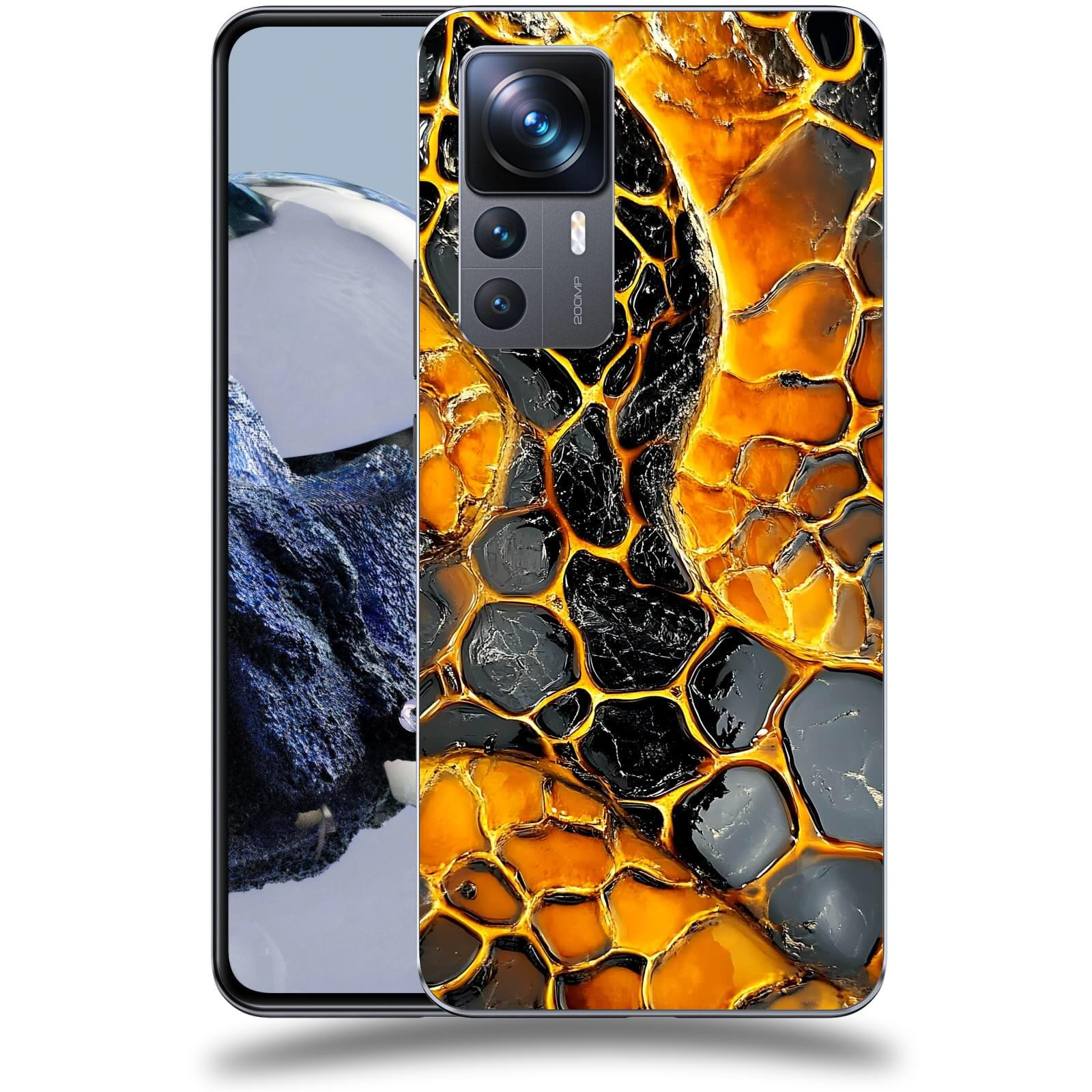 ACOVER Kryt na mobil Xiaomi 12T Pro - Žár a Struktura